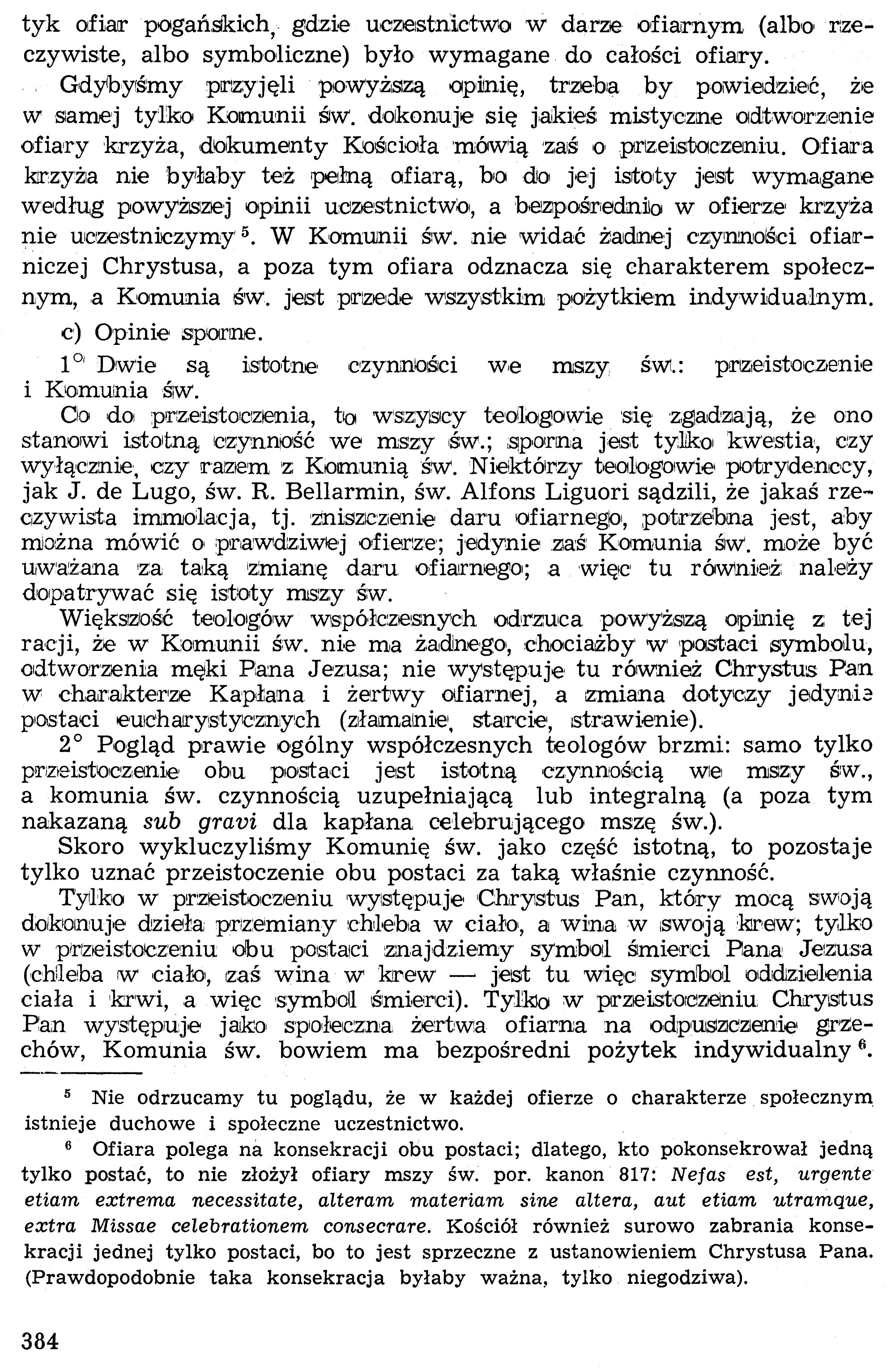 Dogmatyka Katolicka, Sakramenty Święte, Eucharystia