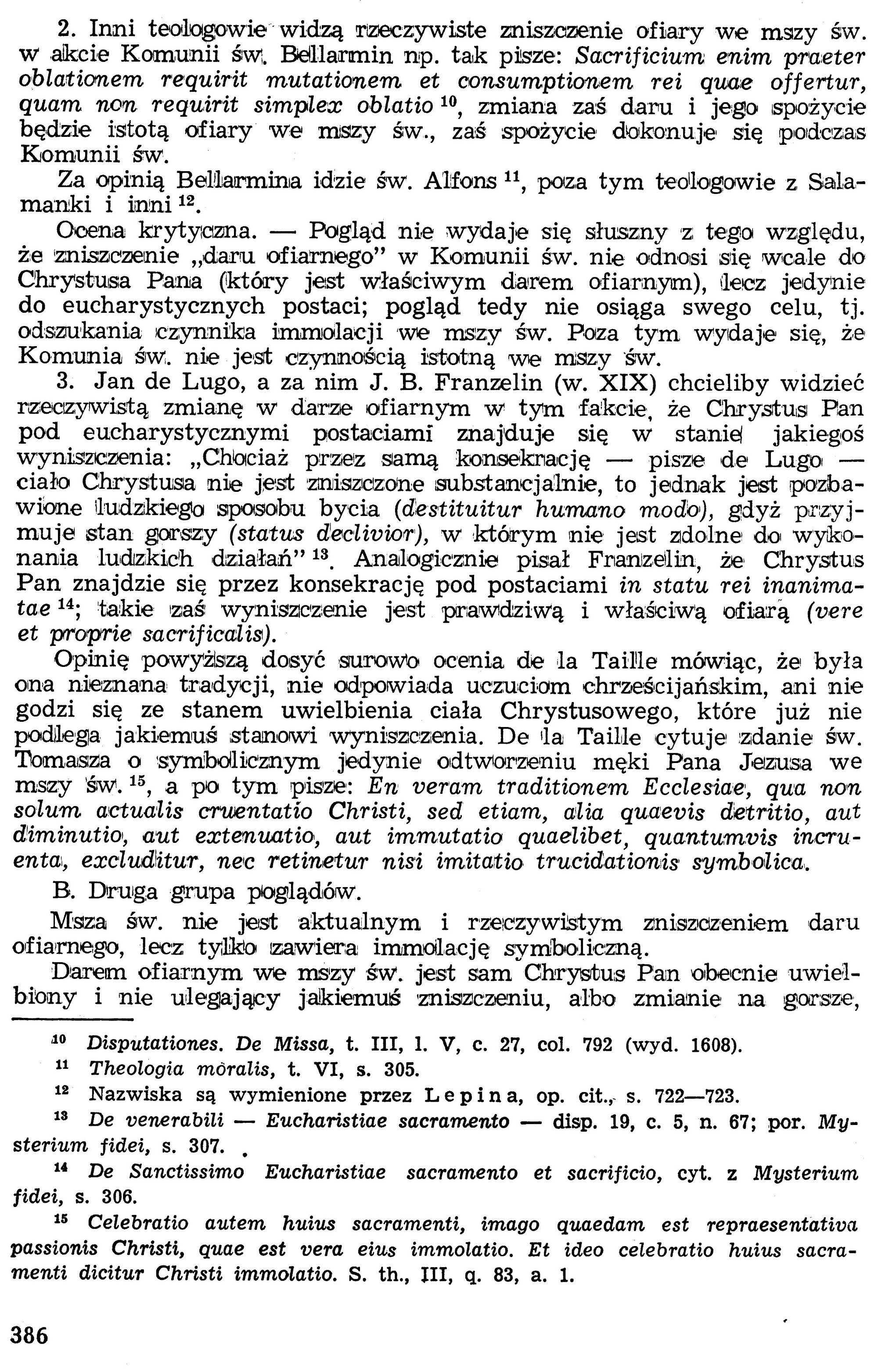Dogmatyka Katolicka, Sakramenty Święte, Eucharystia