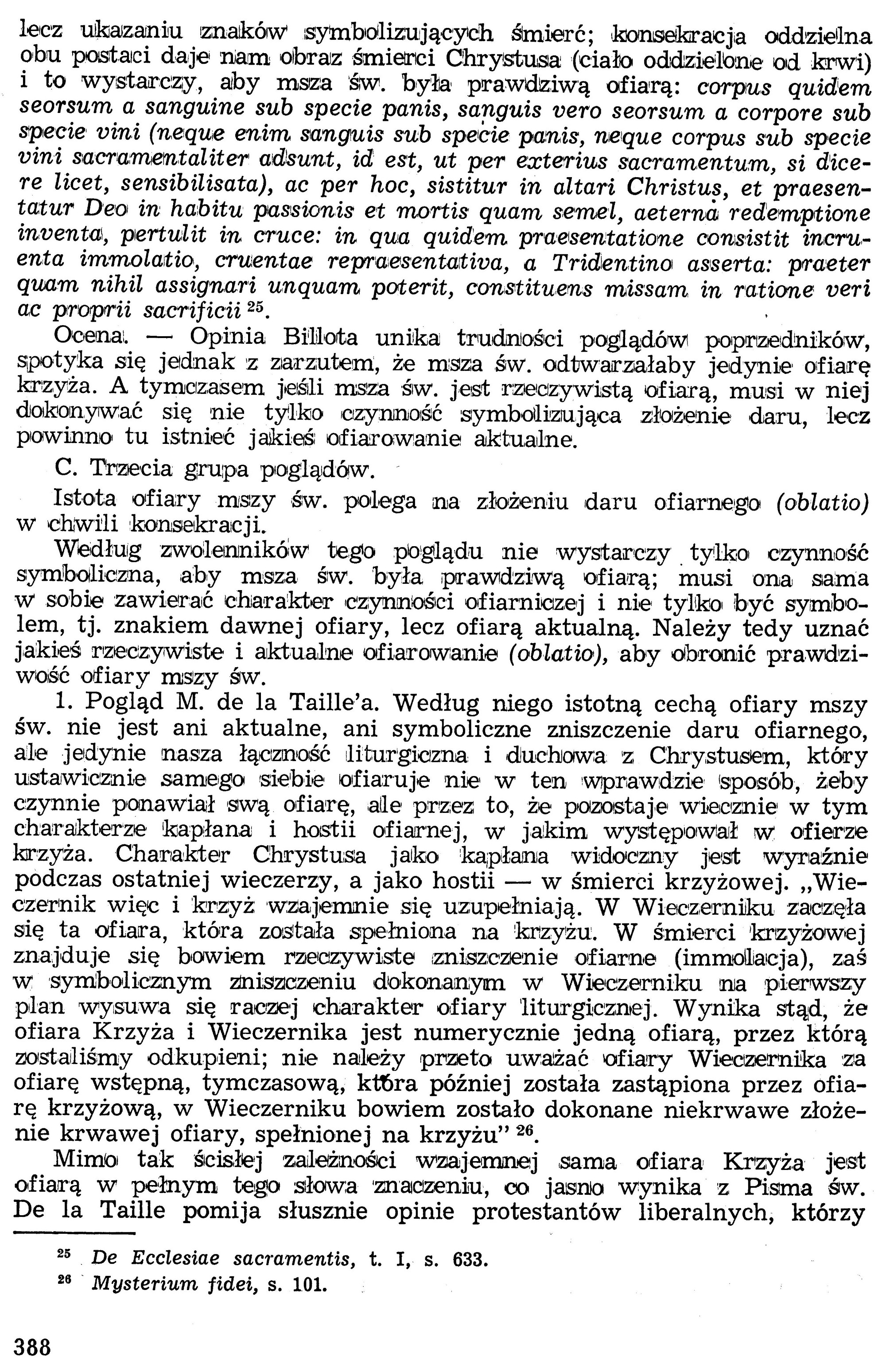 Dogmatyka Katolicka, Sakramenty Święte, Eucharystia