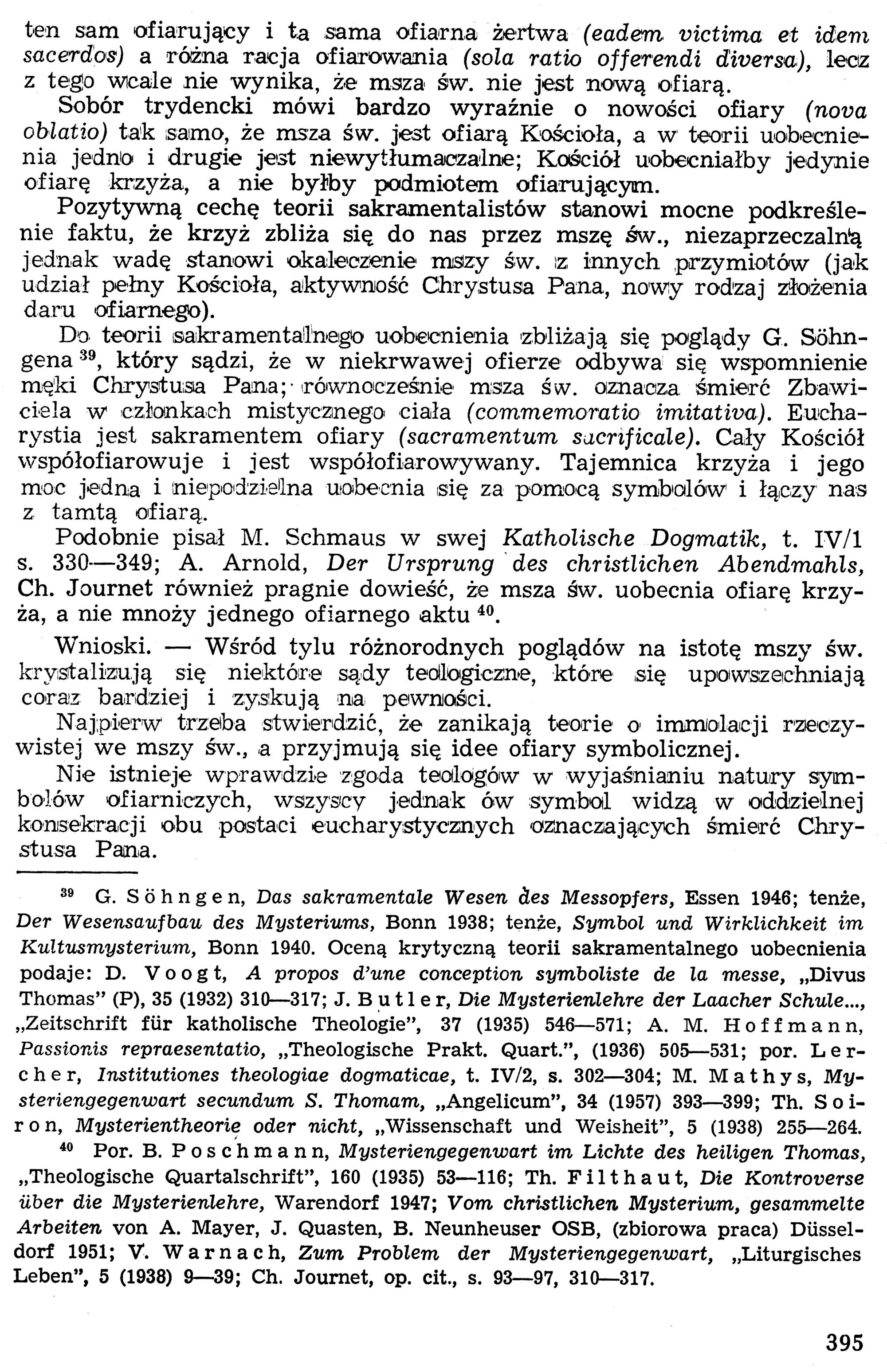 Dogmatyka Katolicka, Sakramenty Święte, Eucharystia