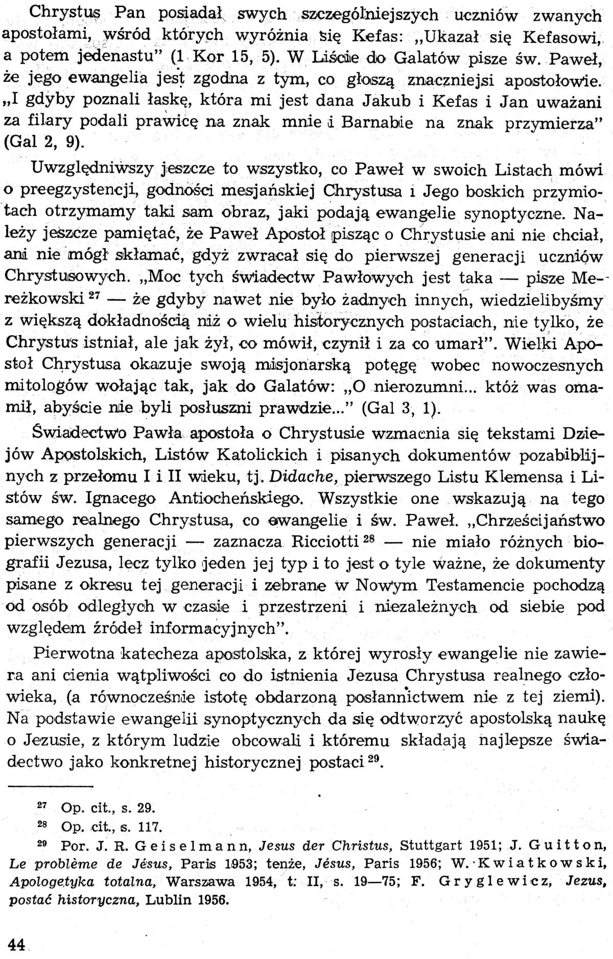 Napisz Artykuł Prasowy Pt Chrystus Prawdziwym Zbawicielem Ludzkosci Jezus Chrystus postacią historyczną i prawdziwym integralnym człowiekiem