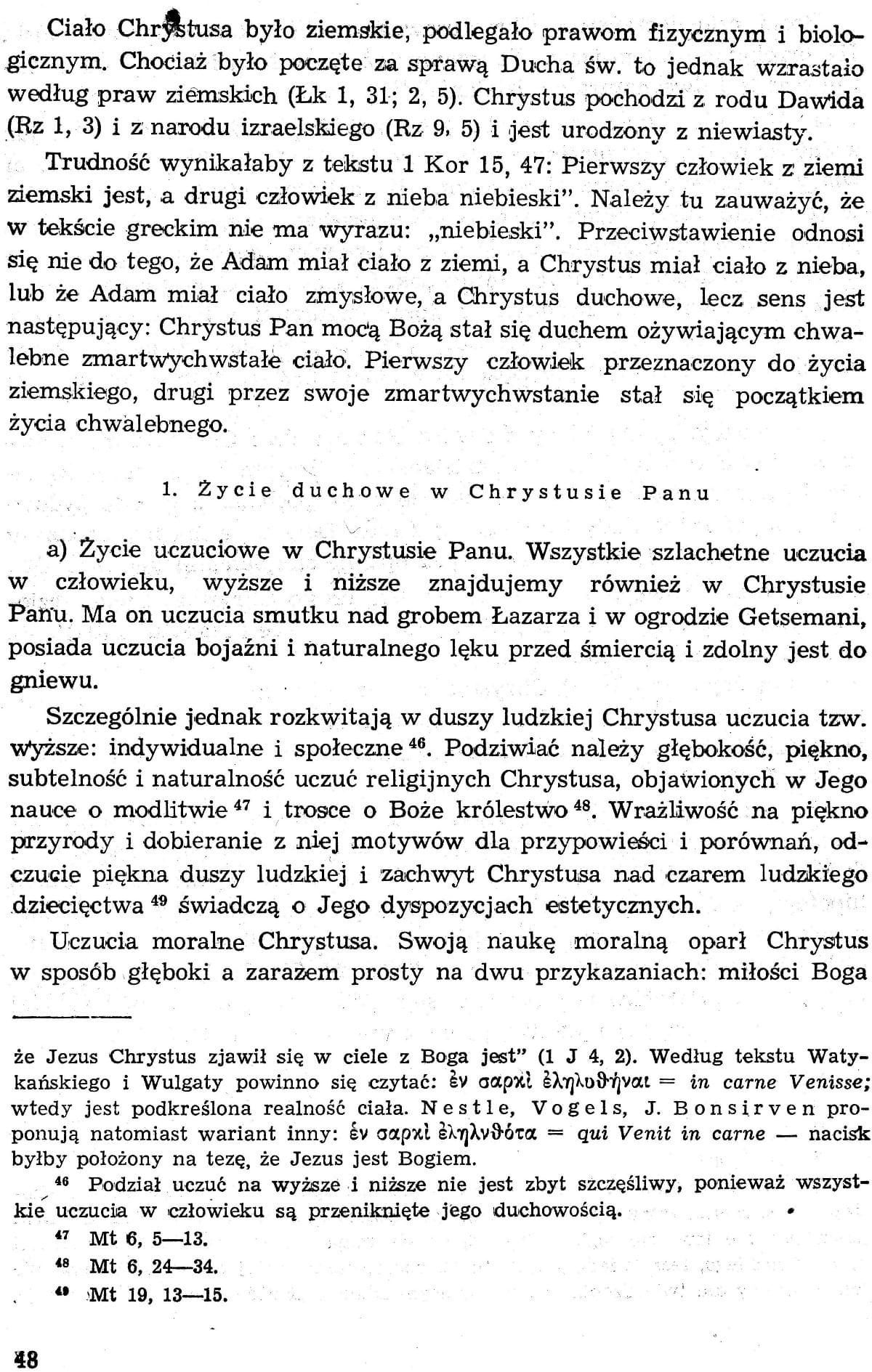 To znaczy życie wieczne