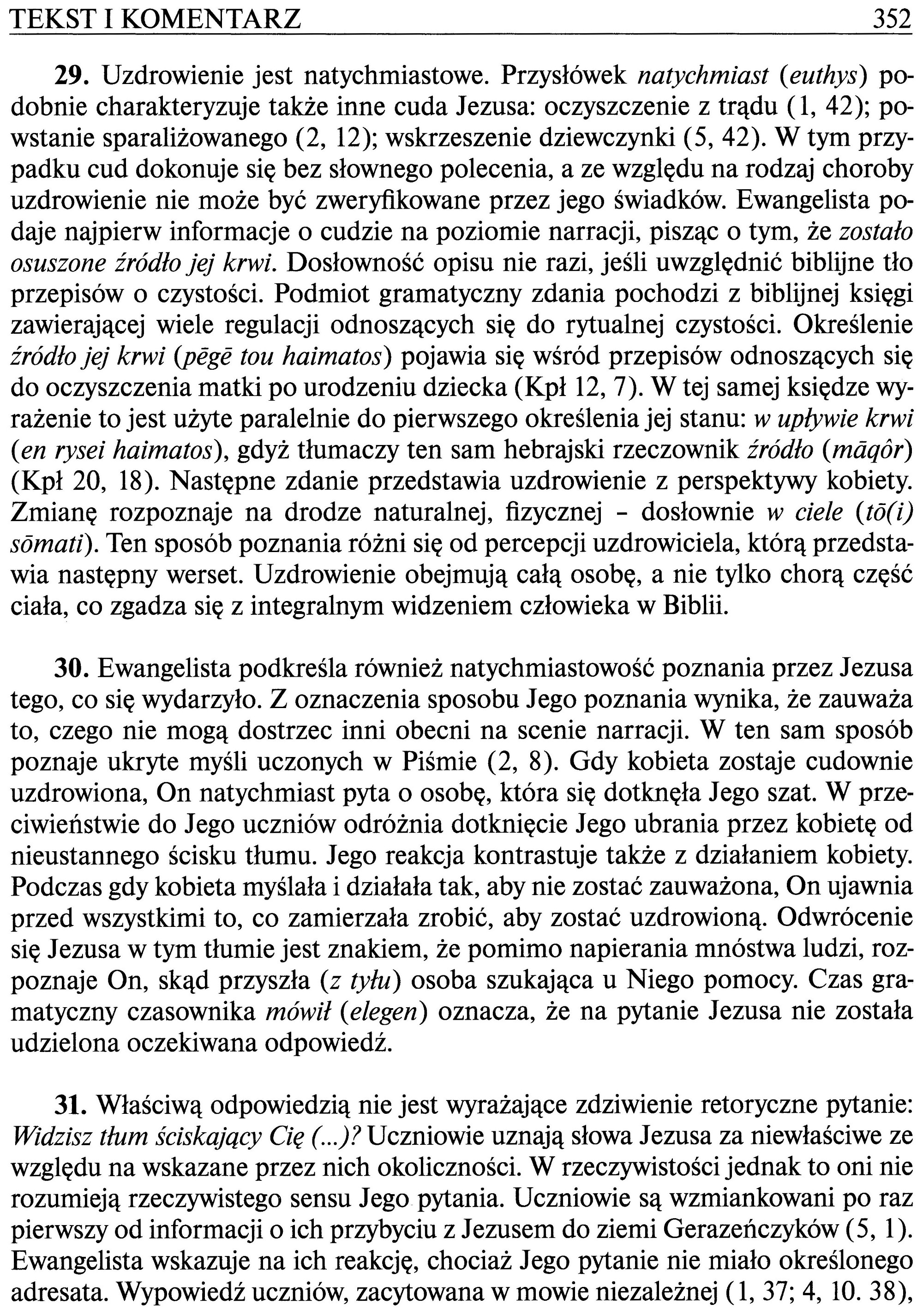 Ewangelia Według Świętego Marka