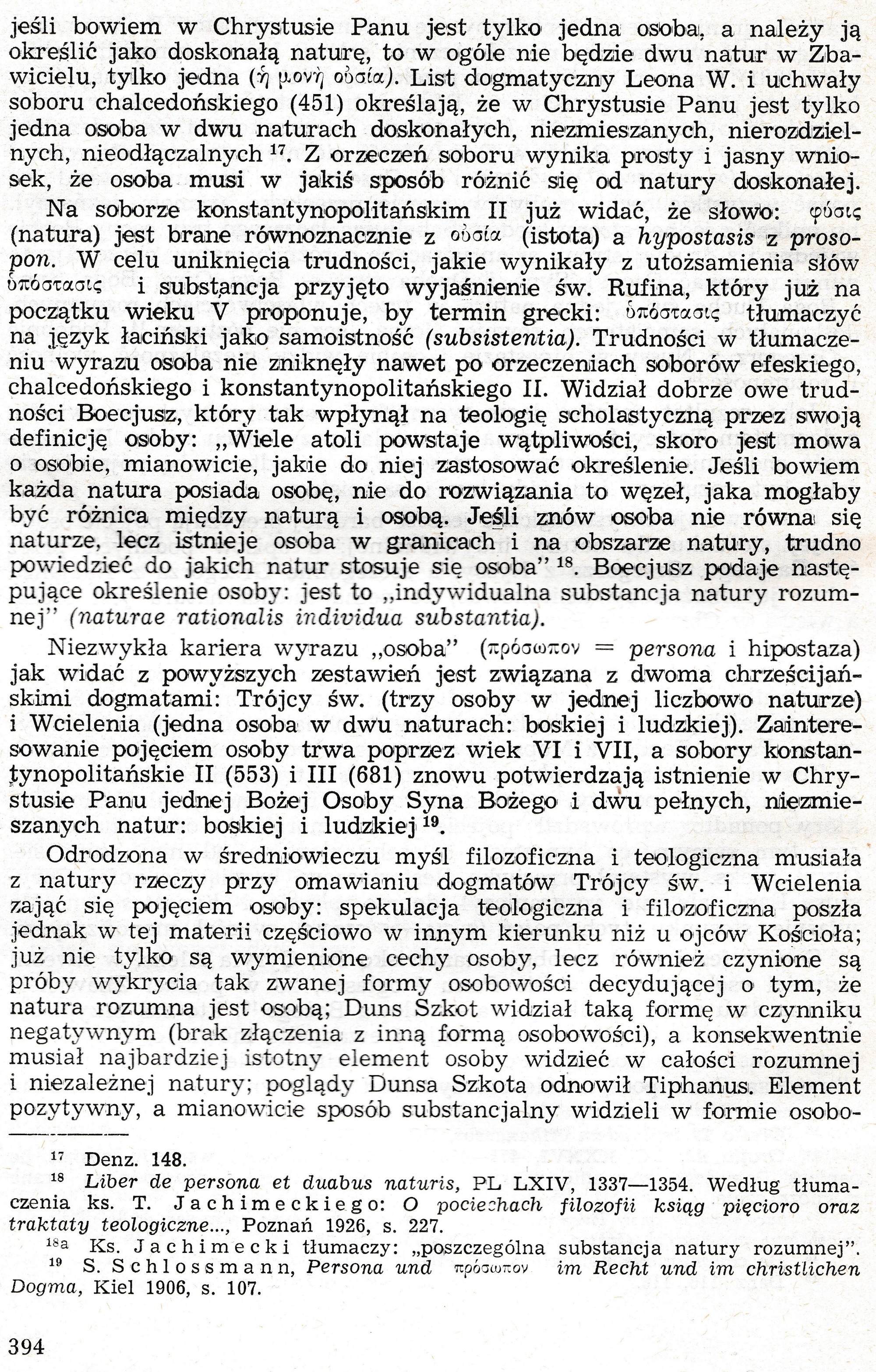 Dogmatyka Katolicka, Bóg jeden w Trójcy Osób