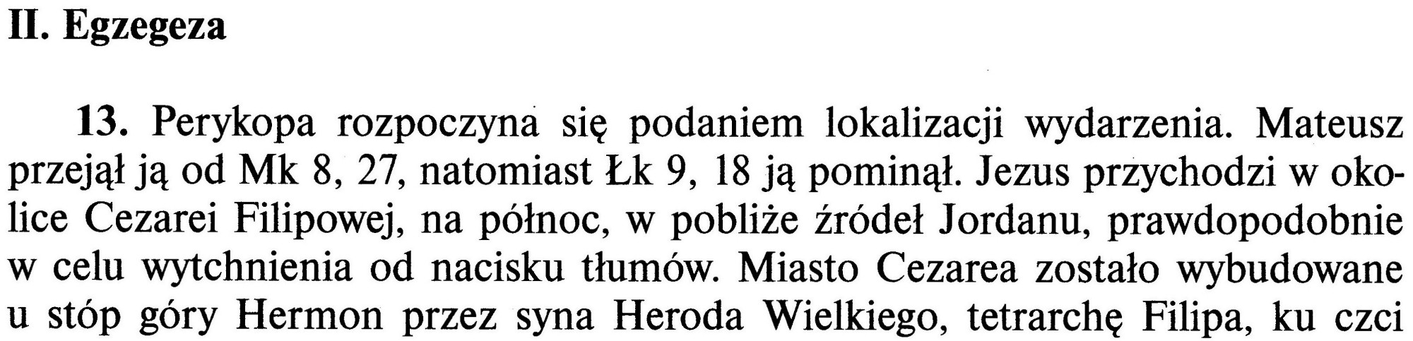 Ewangelia wg. św. Mateusza