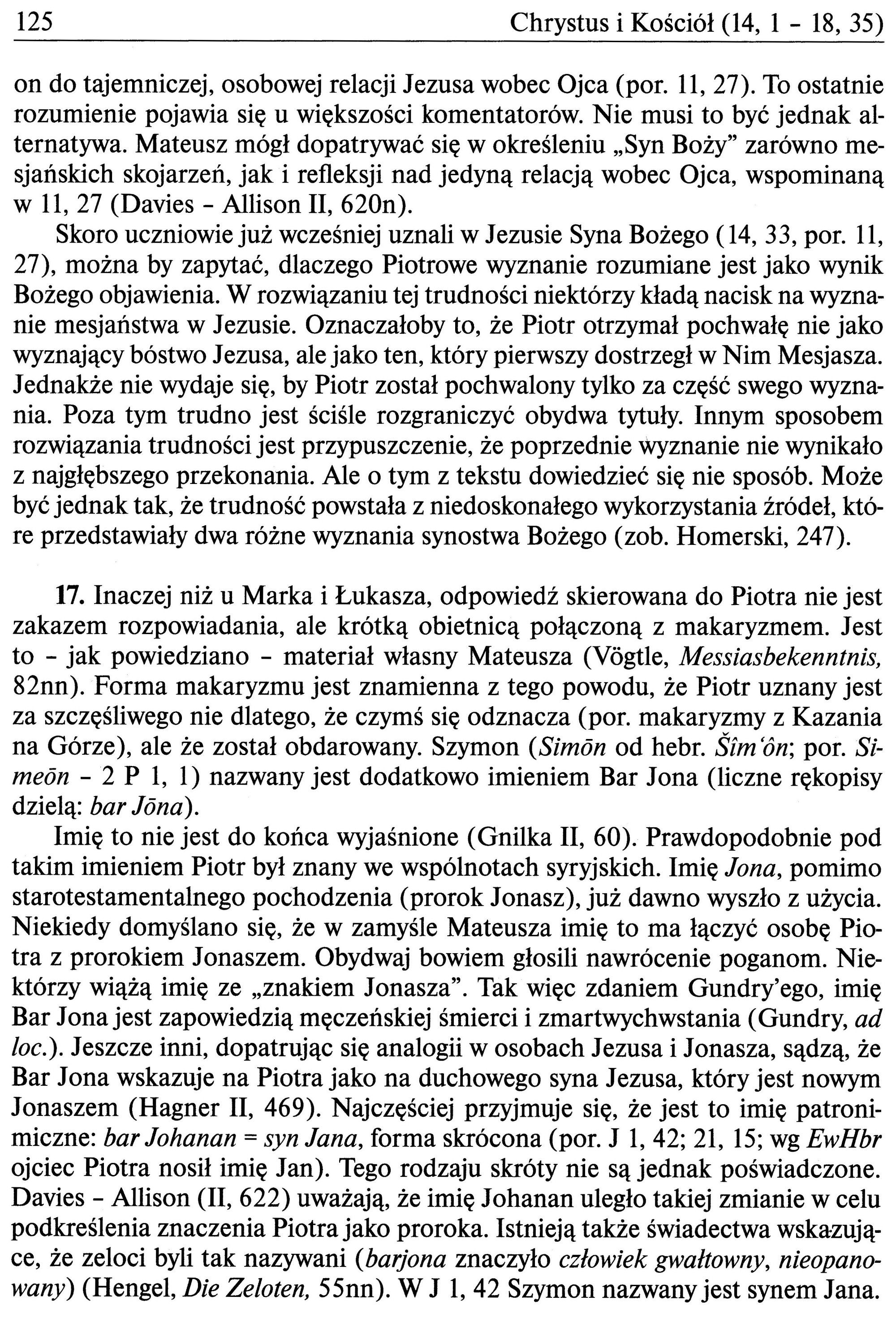 Ewangelia wg. św. Mateusza