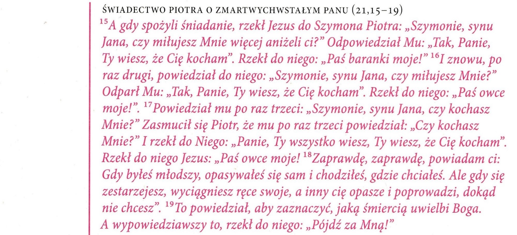 Ewangelia według św. Jana. Katolicki Komentarz do Pisma Świętego, Wydawnictwo W drodze