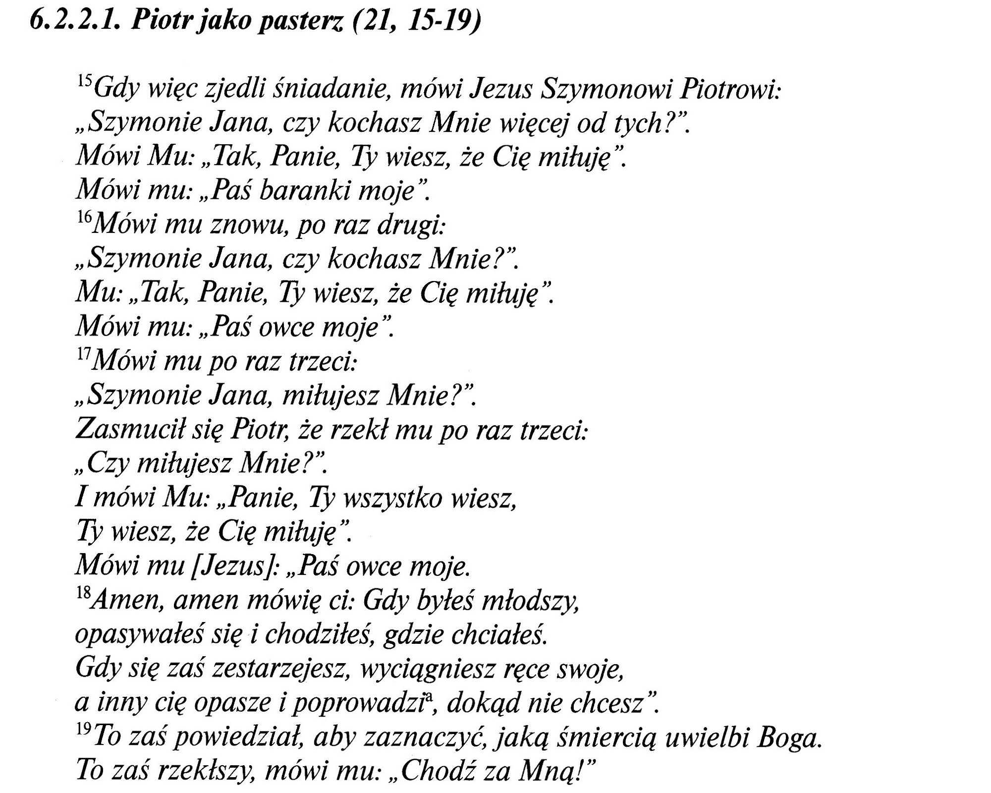Ewangelia wg. św. Mateusza