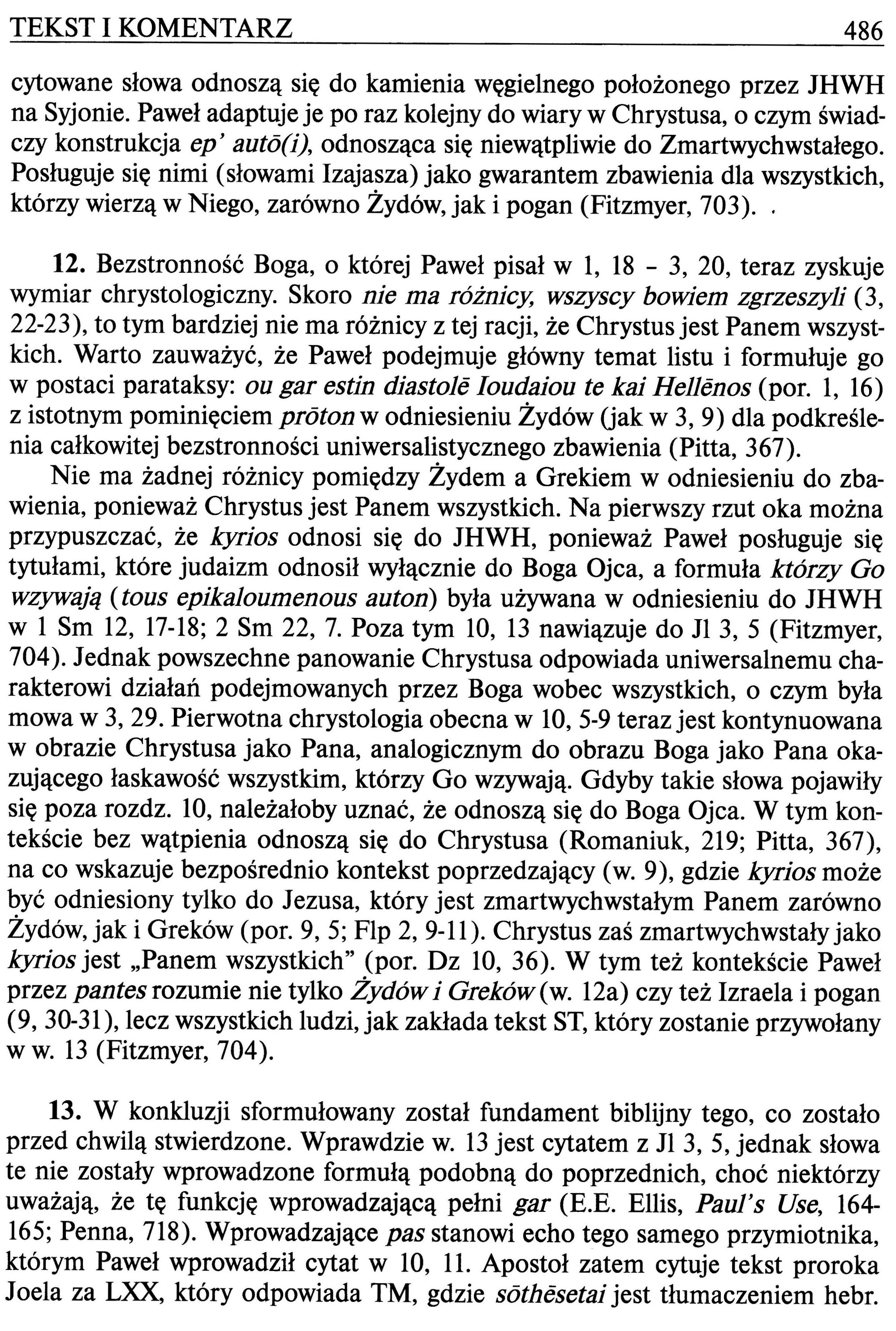 List do Rzymian ed. św. Paweł