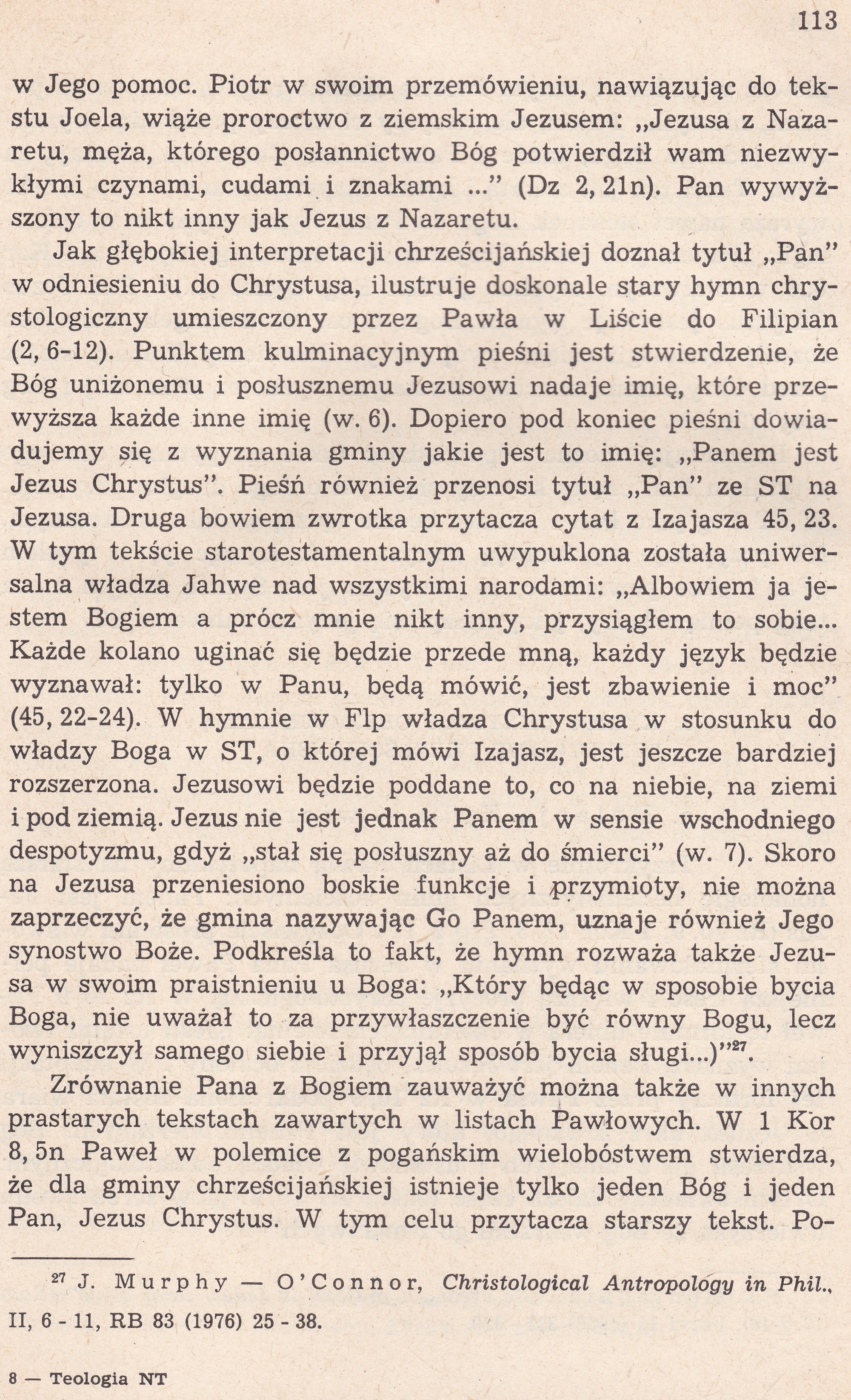 Teologia Nowego Testamentu