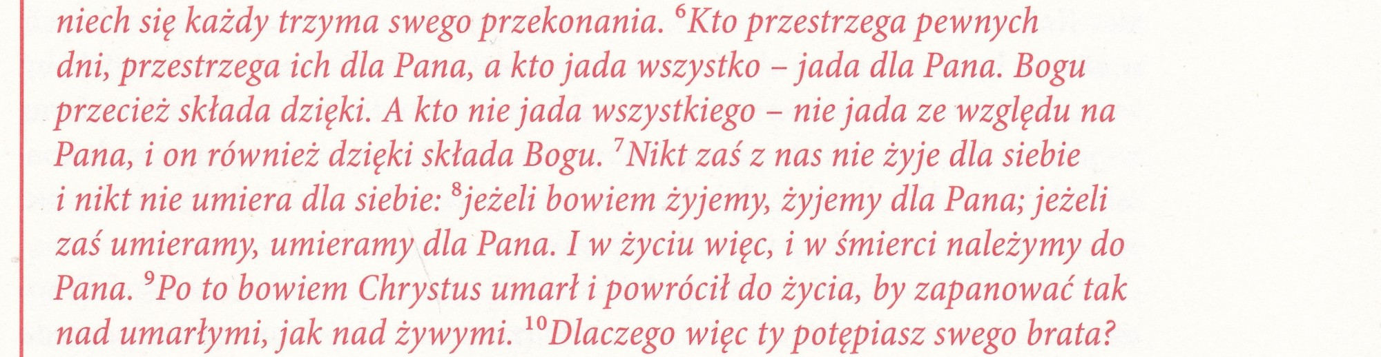 List do Rzymian W Drodze
