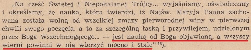 Kościół dogmatów i tradycji