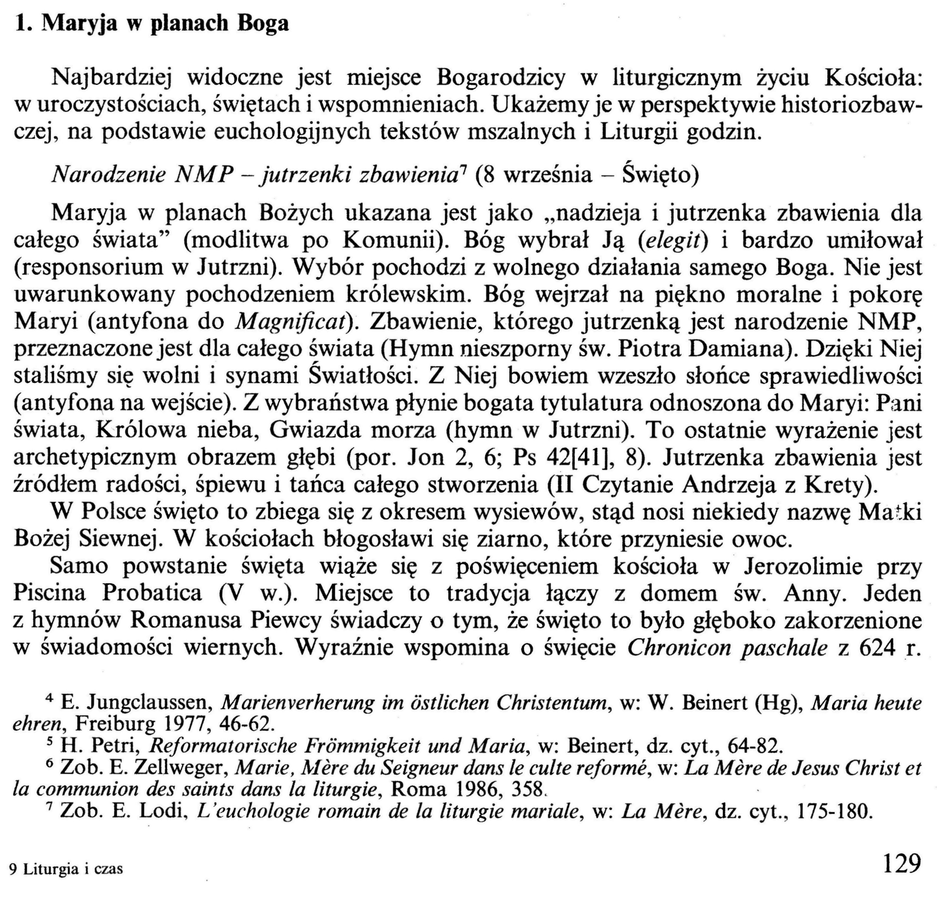 Liturgika Liturgia i Czas