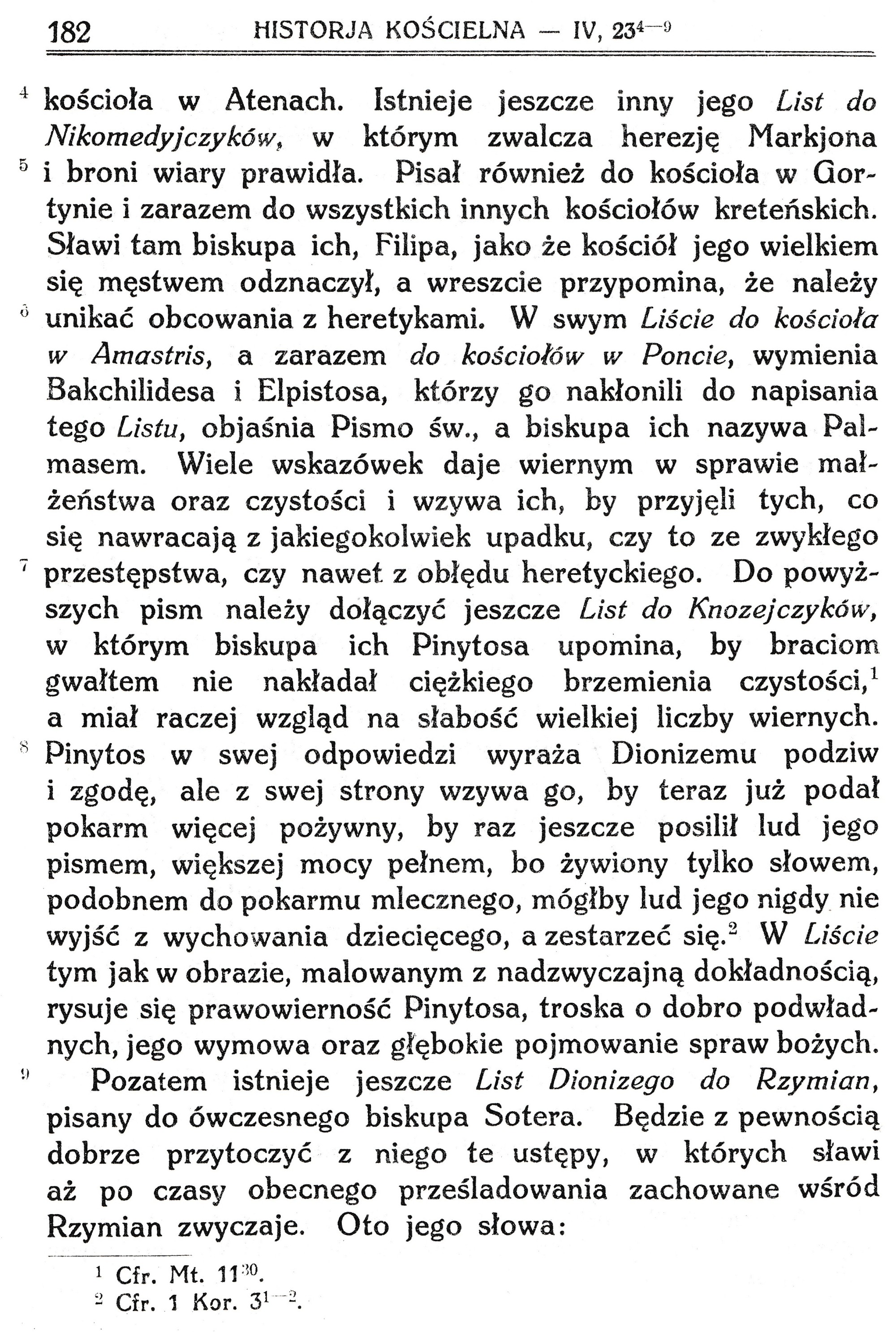 HISTORIA KOŚCIELNA O Męczennikach Palestyńskich