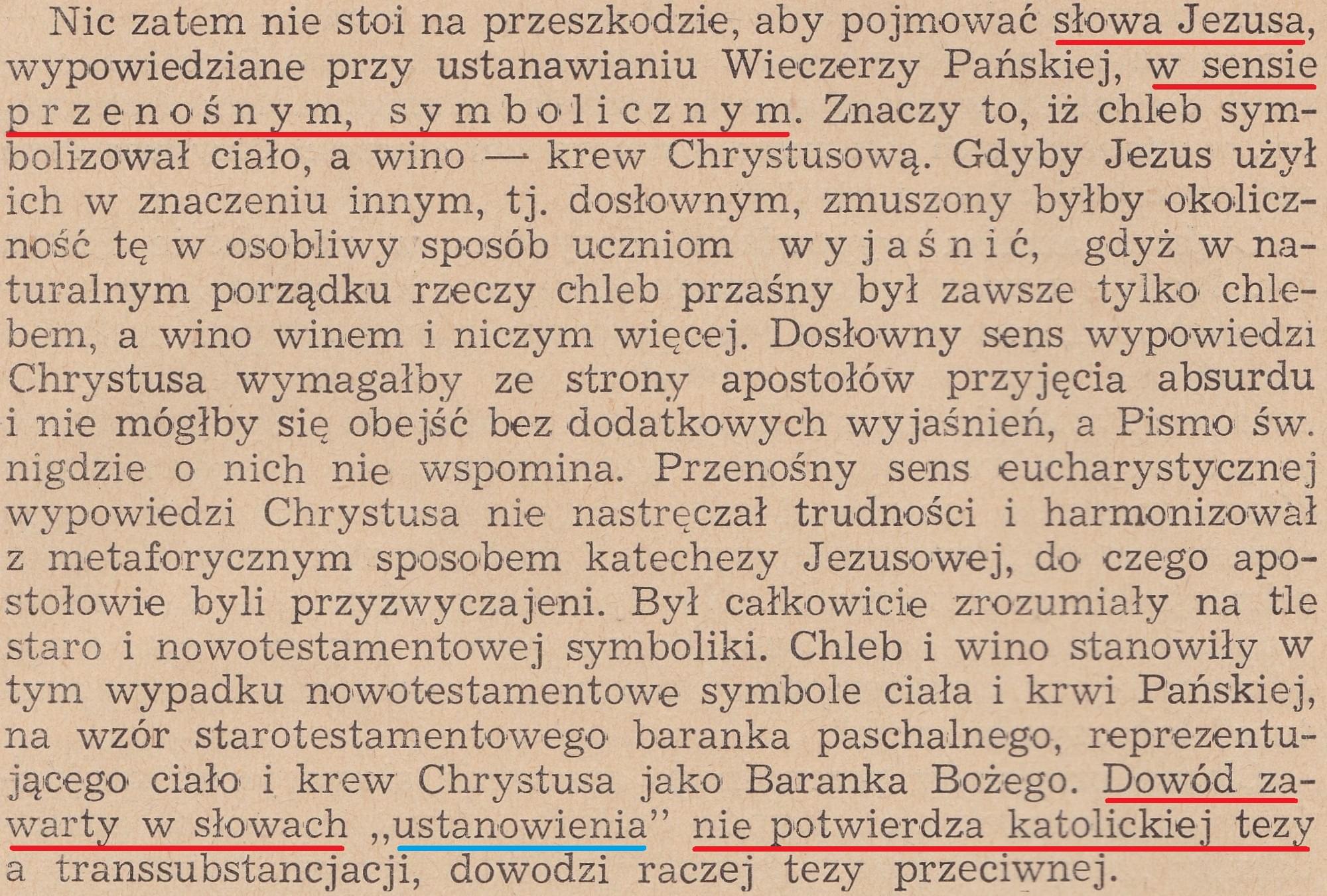 Kościół dogmatów i tradycji