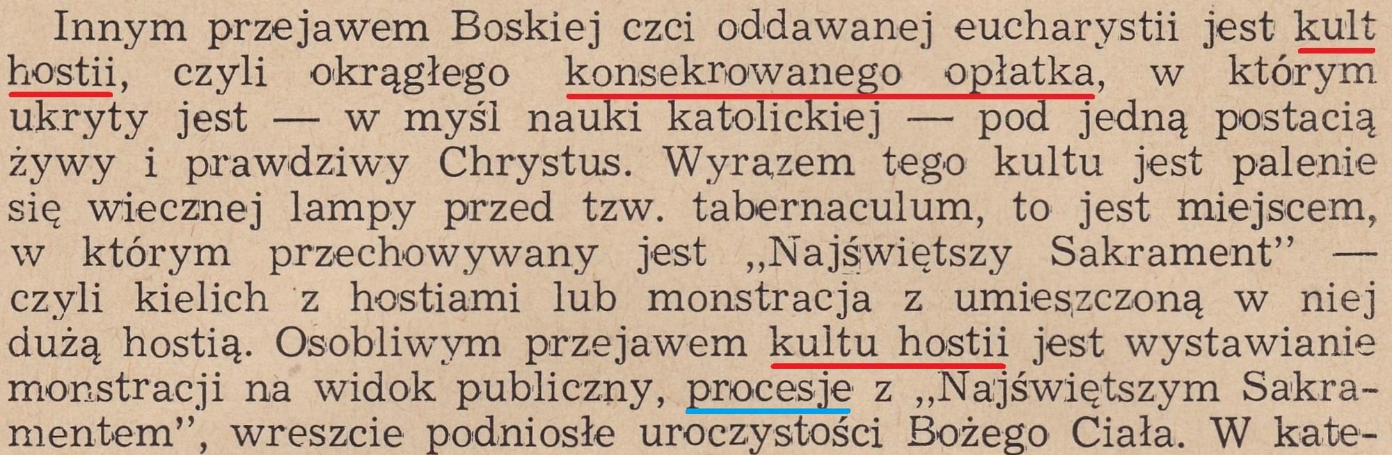 Kościół dogmatów i tradycji