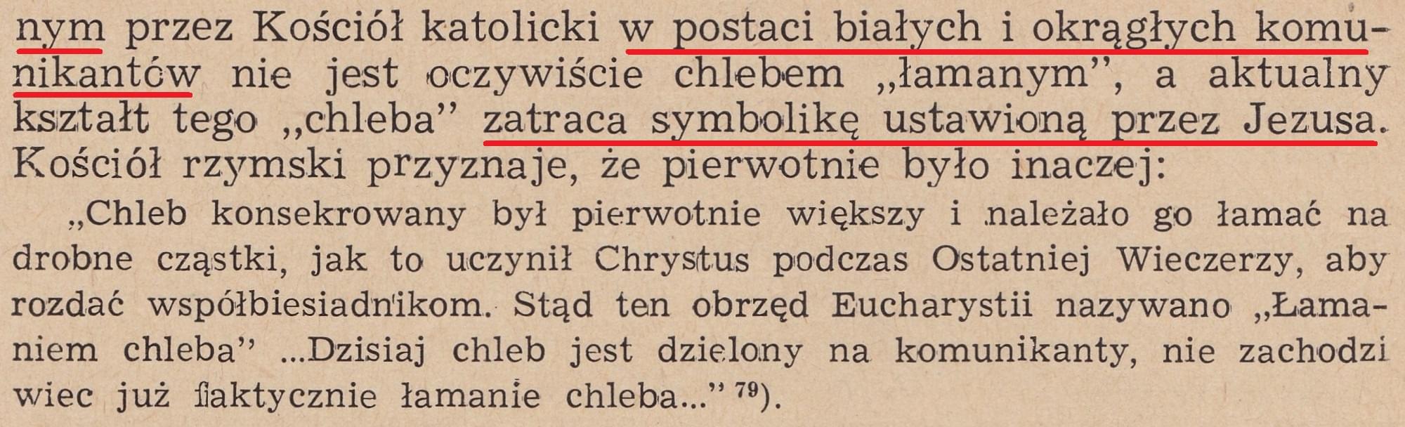 Kościół dogmatów i tradycji