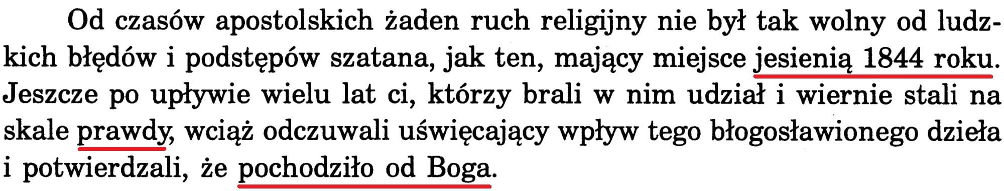 E.G.White Wielki Bój