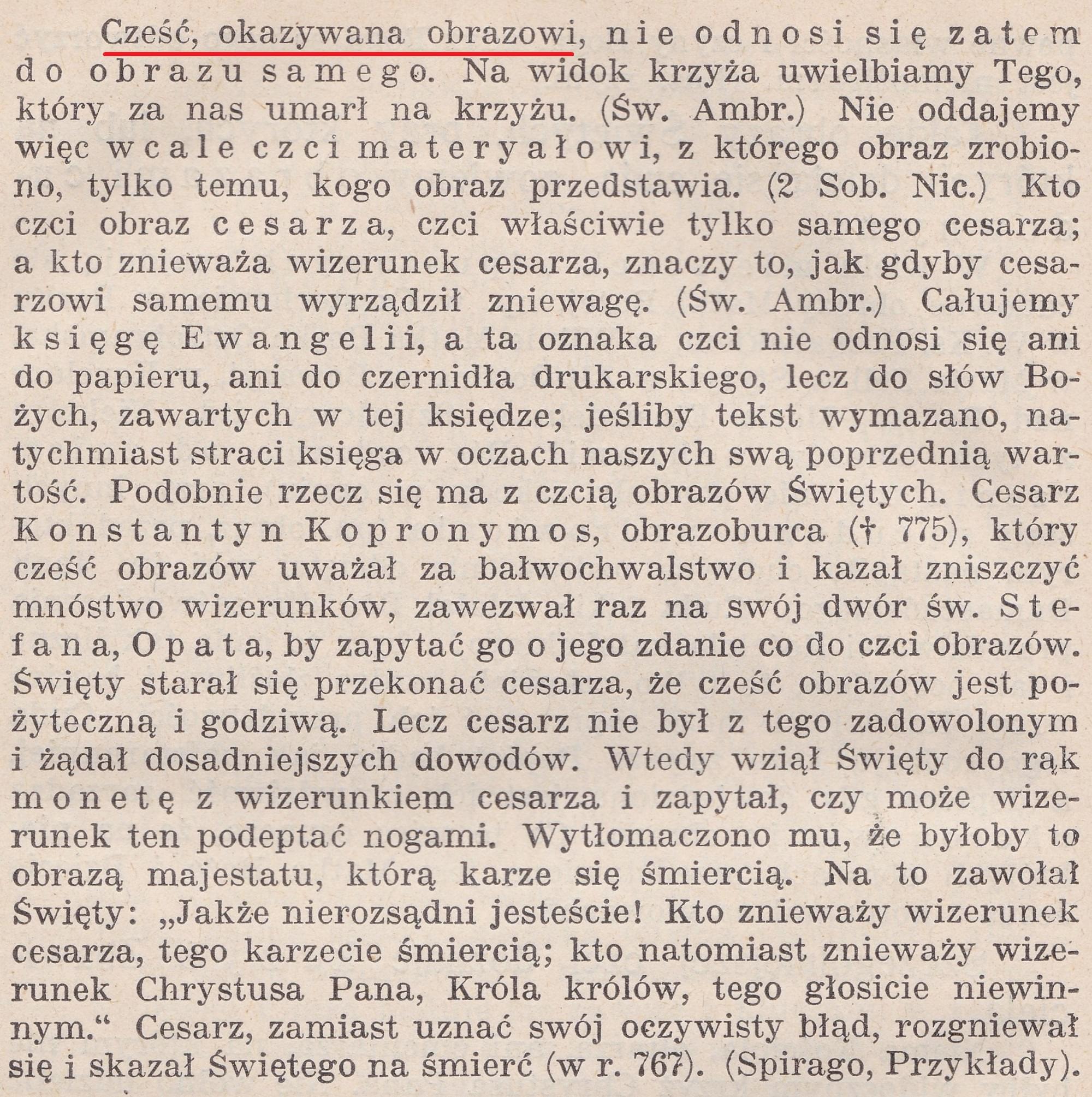 Katechizm Kościoła katolickiego ks. Fr. Spirago