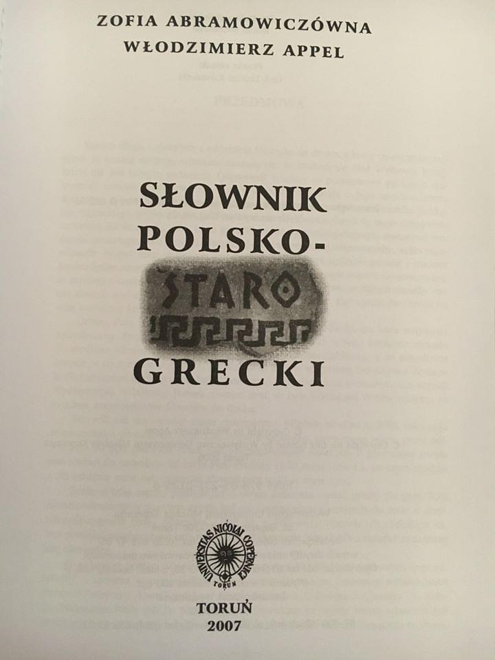 Słownik starogrecki