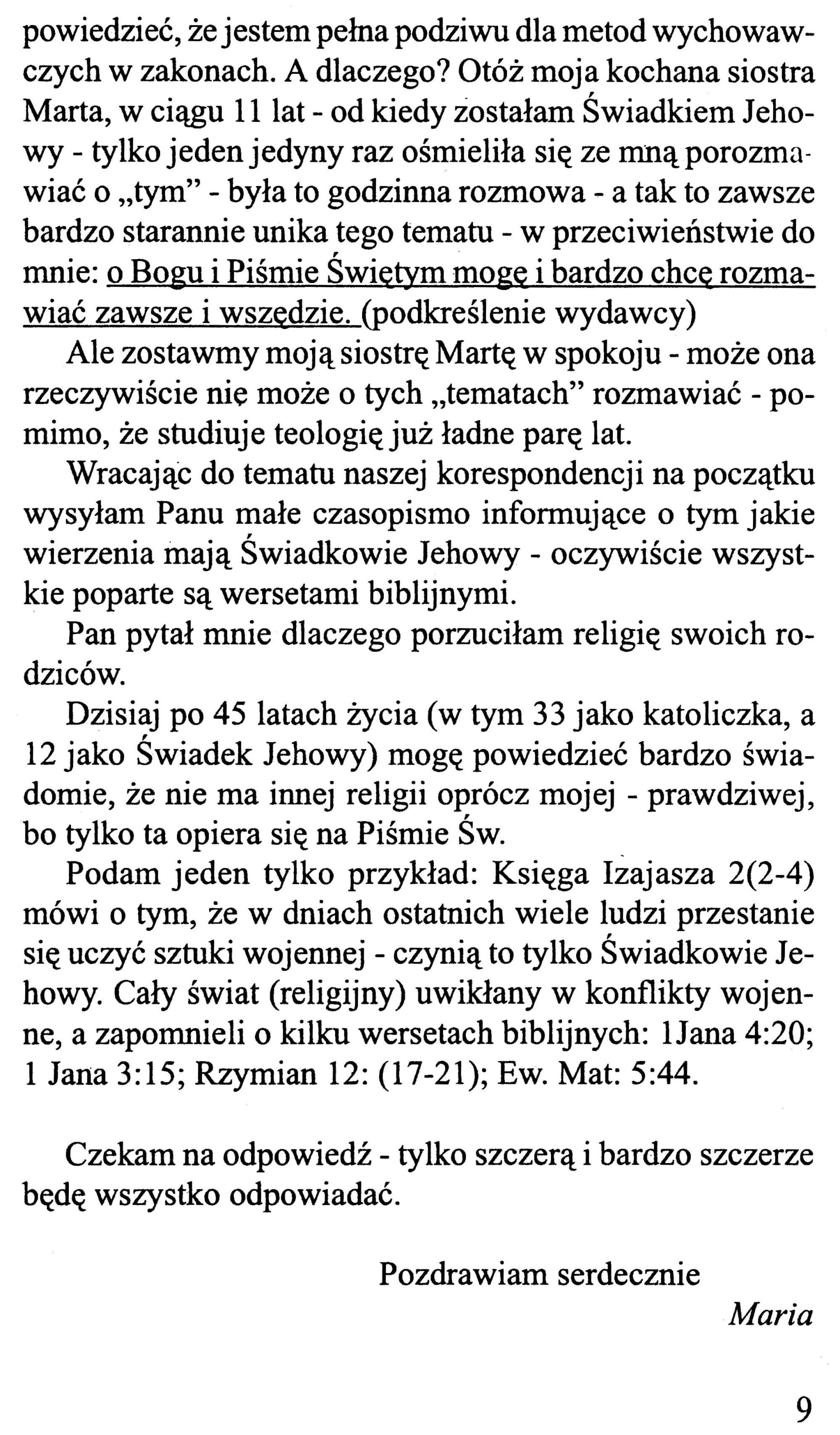 Dlaczego zamykasz się?