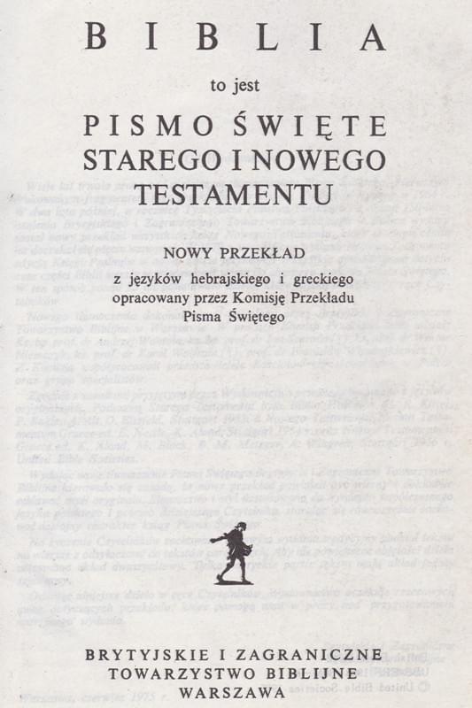 Biblia Warszawska