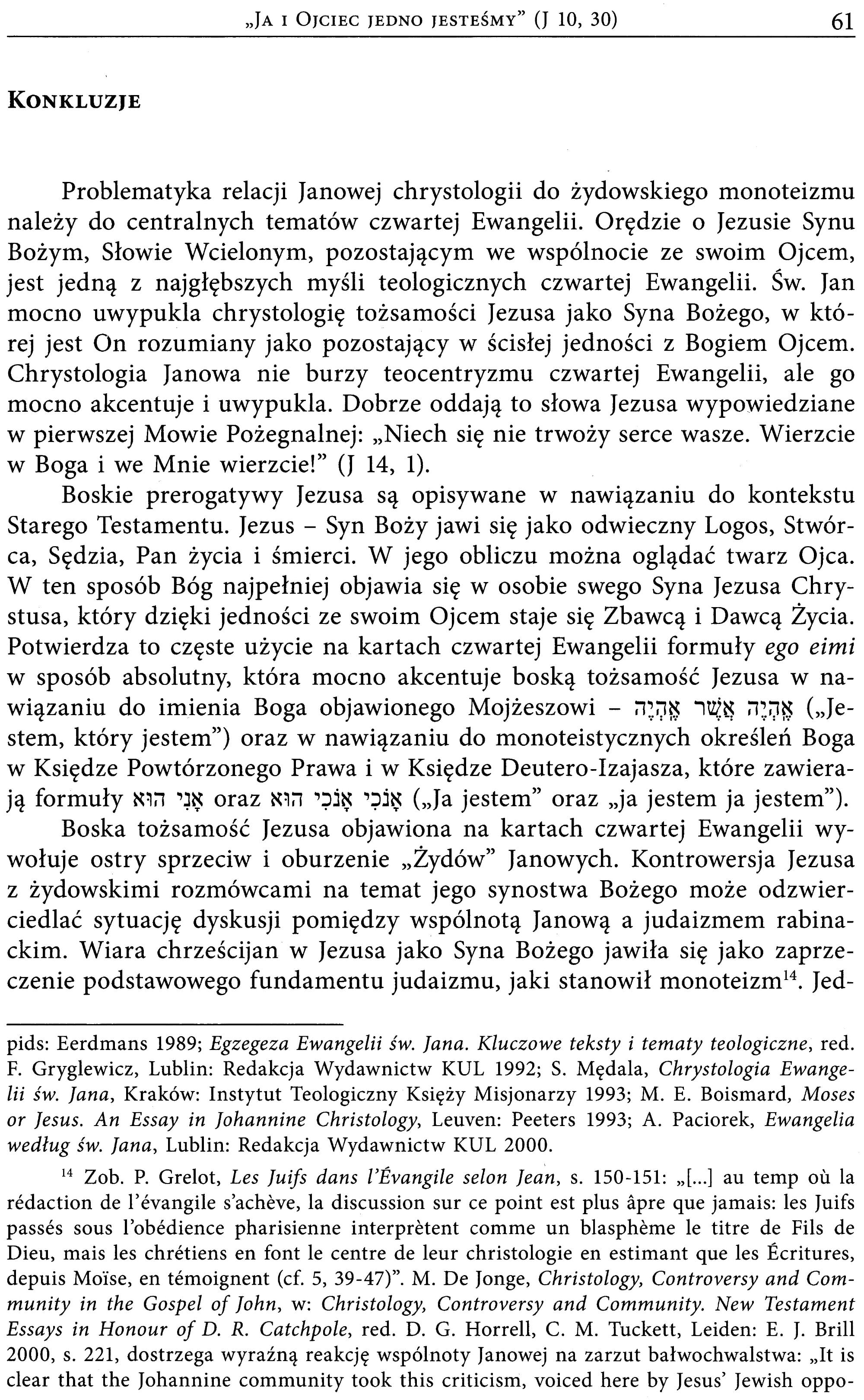 Jezus jako Syn Boży