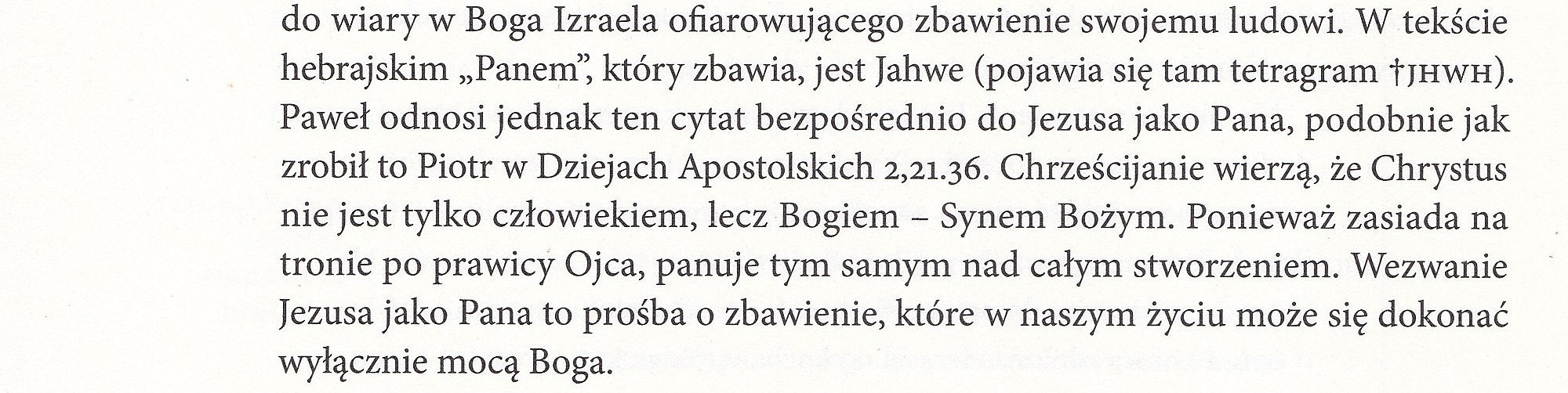 List do Rzymian W Drodze