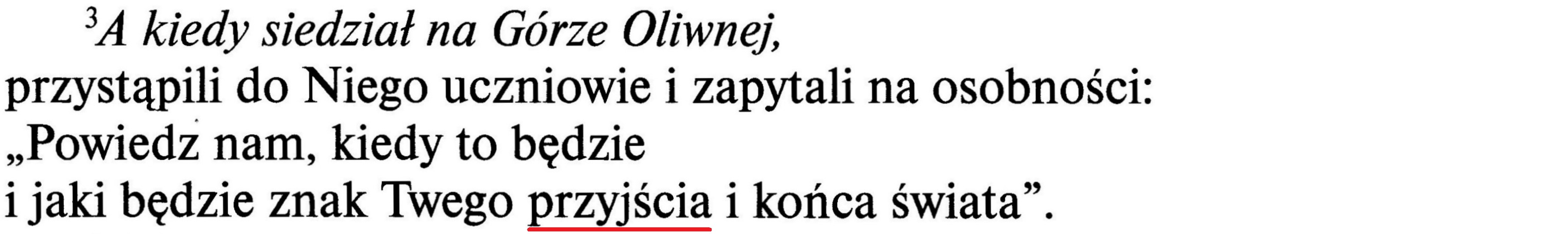 Ewangelia Według Świętego Mateusza