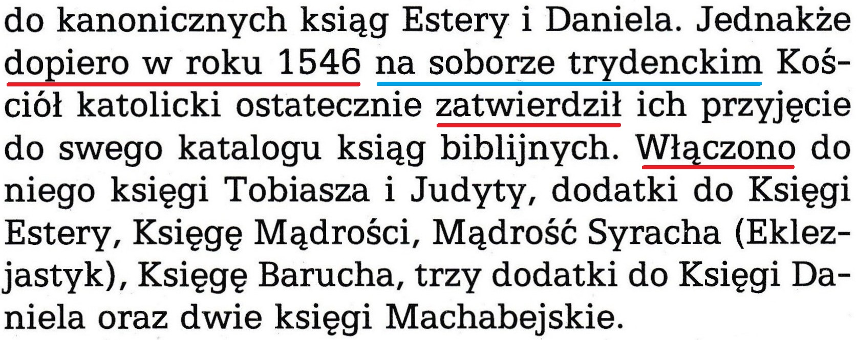 Całe Pismo jest natchnione przez Boga i pożyteczne