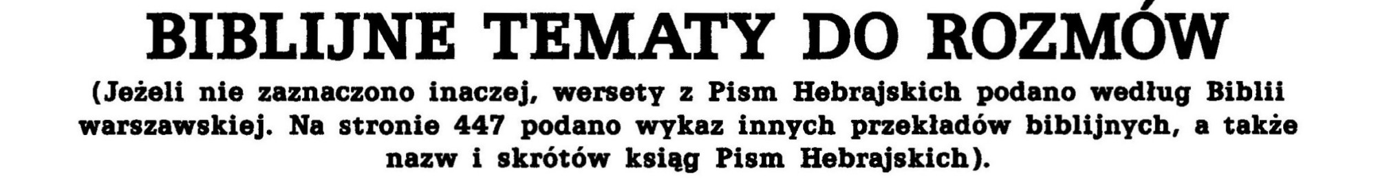 Chrześcijańskie Pisma Greckie w Przekładzie Nowego Świata