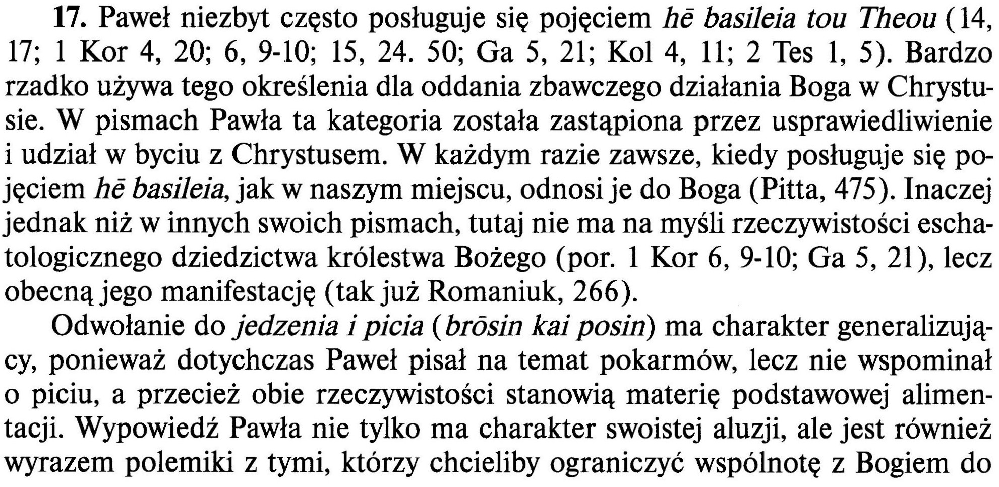 List do Rzymian ed. św. Paweł