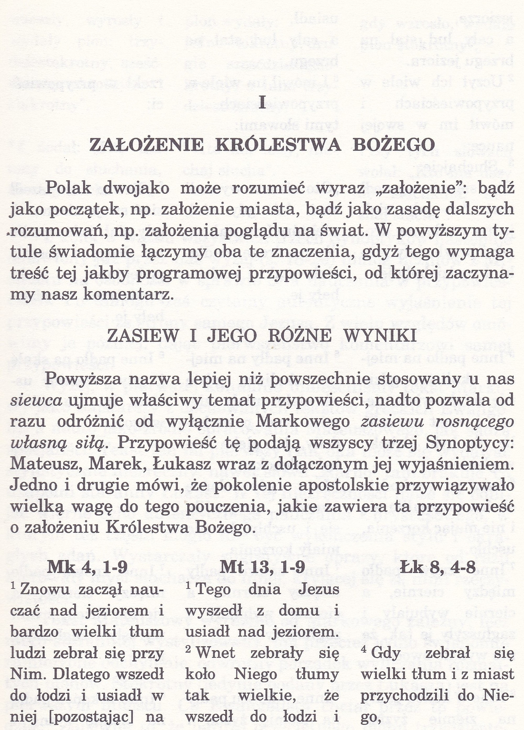 Królestwo Boże w przypowieściach