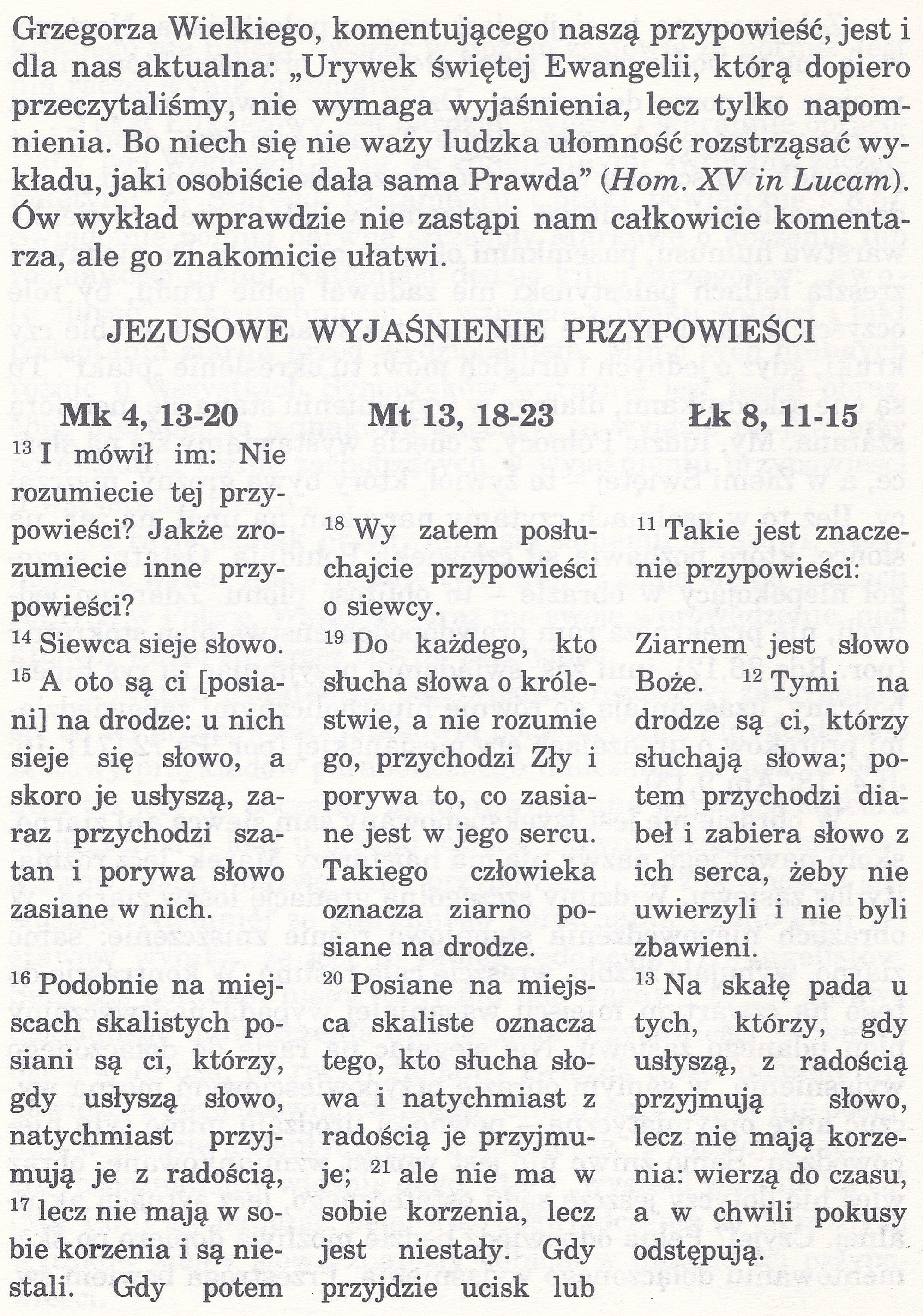 Królestwo Boże w przypowieściach