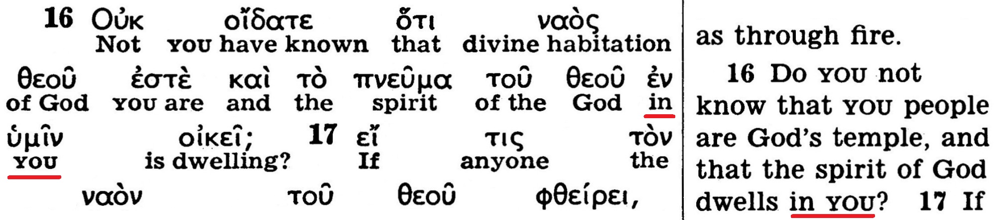 The Kingdom Interlinear Translation of the Greek Scriptures