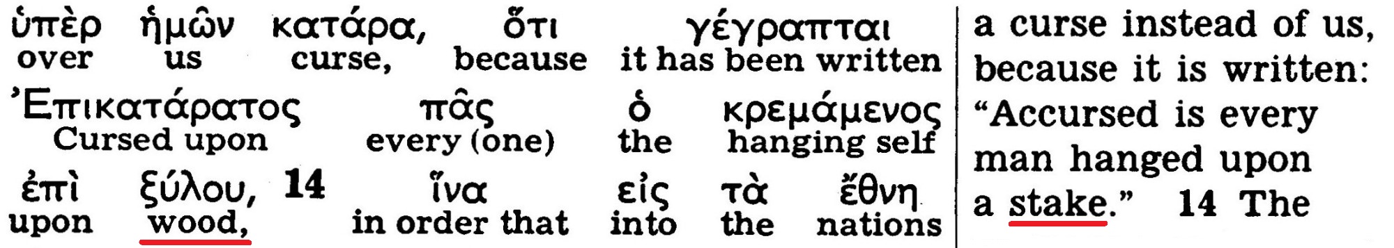 The Kingdom Interlinear Translation of the Greek Scriptures