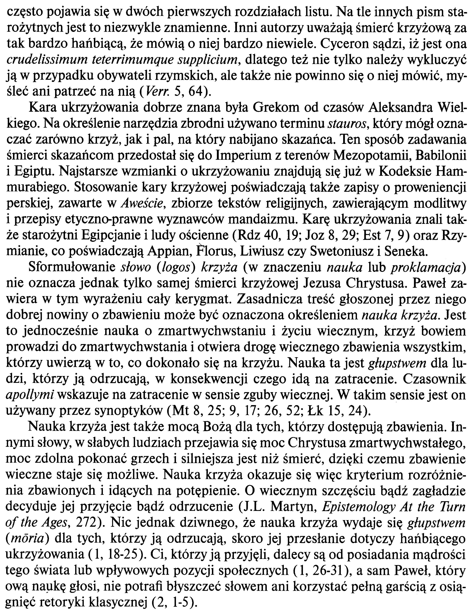 Pierwszy List do Koryntian