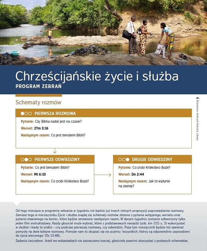 Chrześcijańskie życie i służba