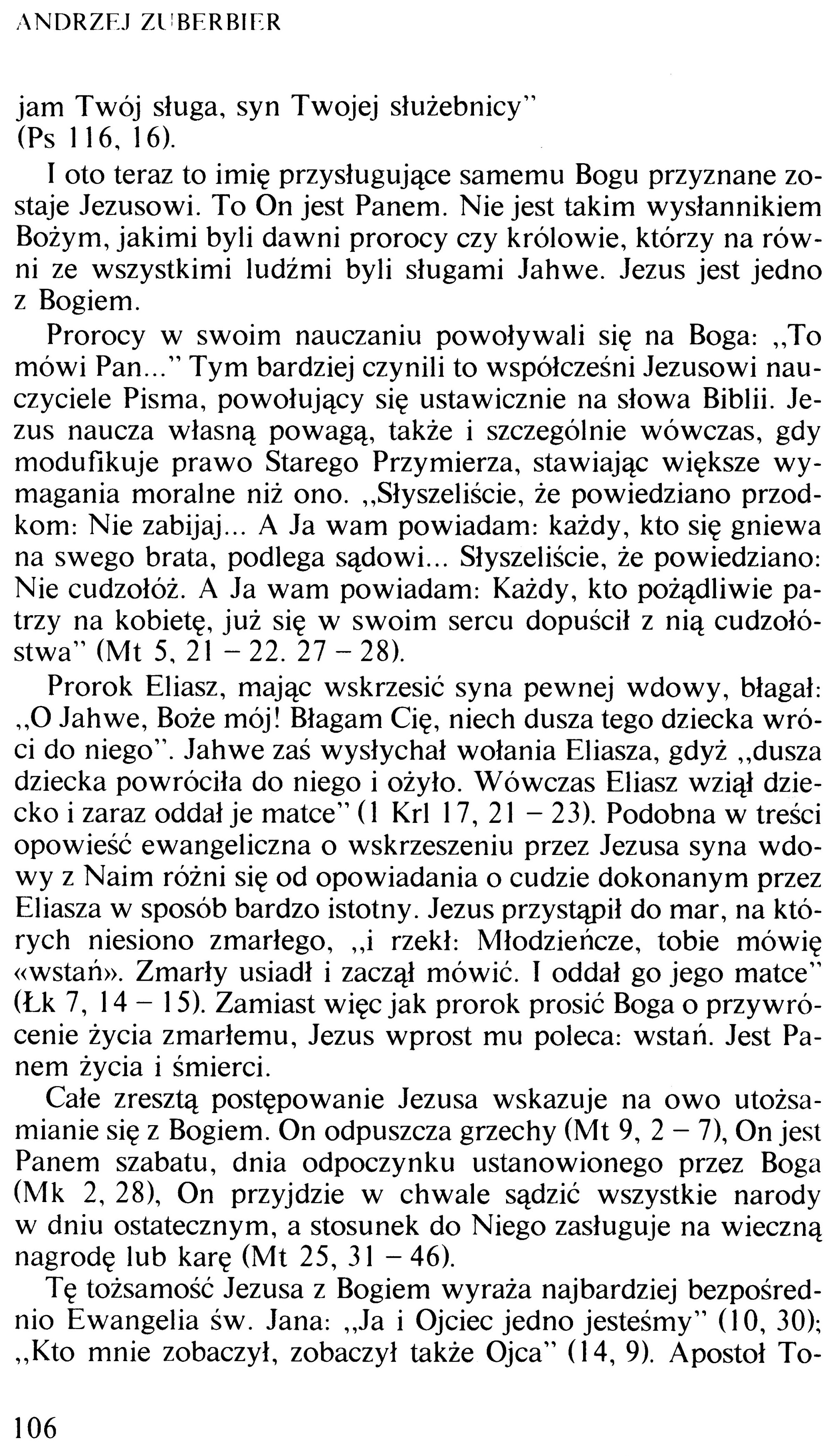 Wierzę ks. Andrzej Zuberbier