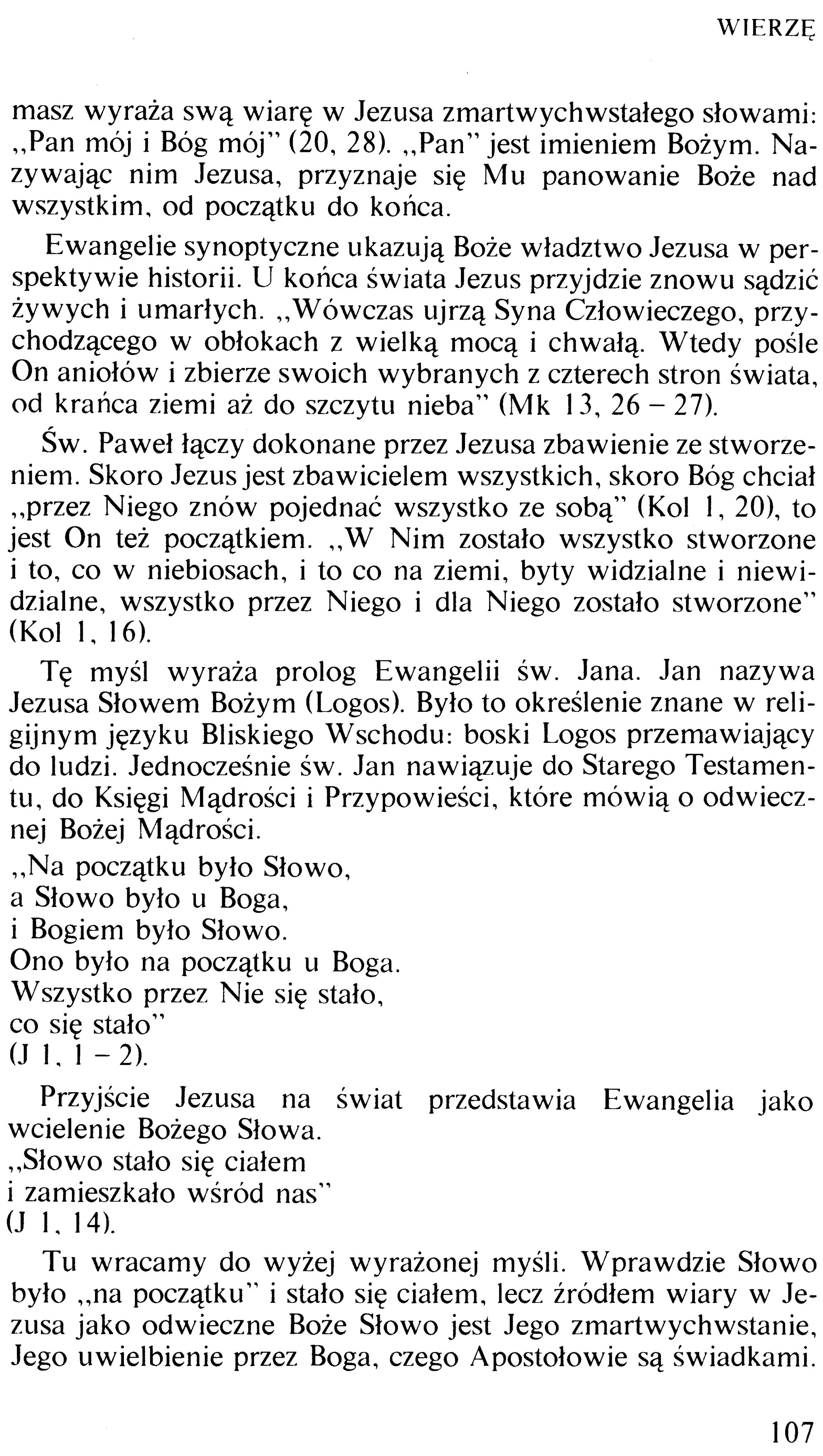 Wierzę ks. Andrzej Zuberbier