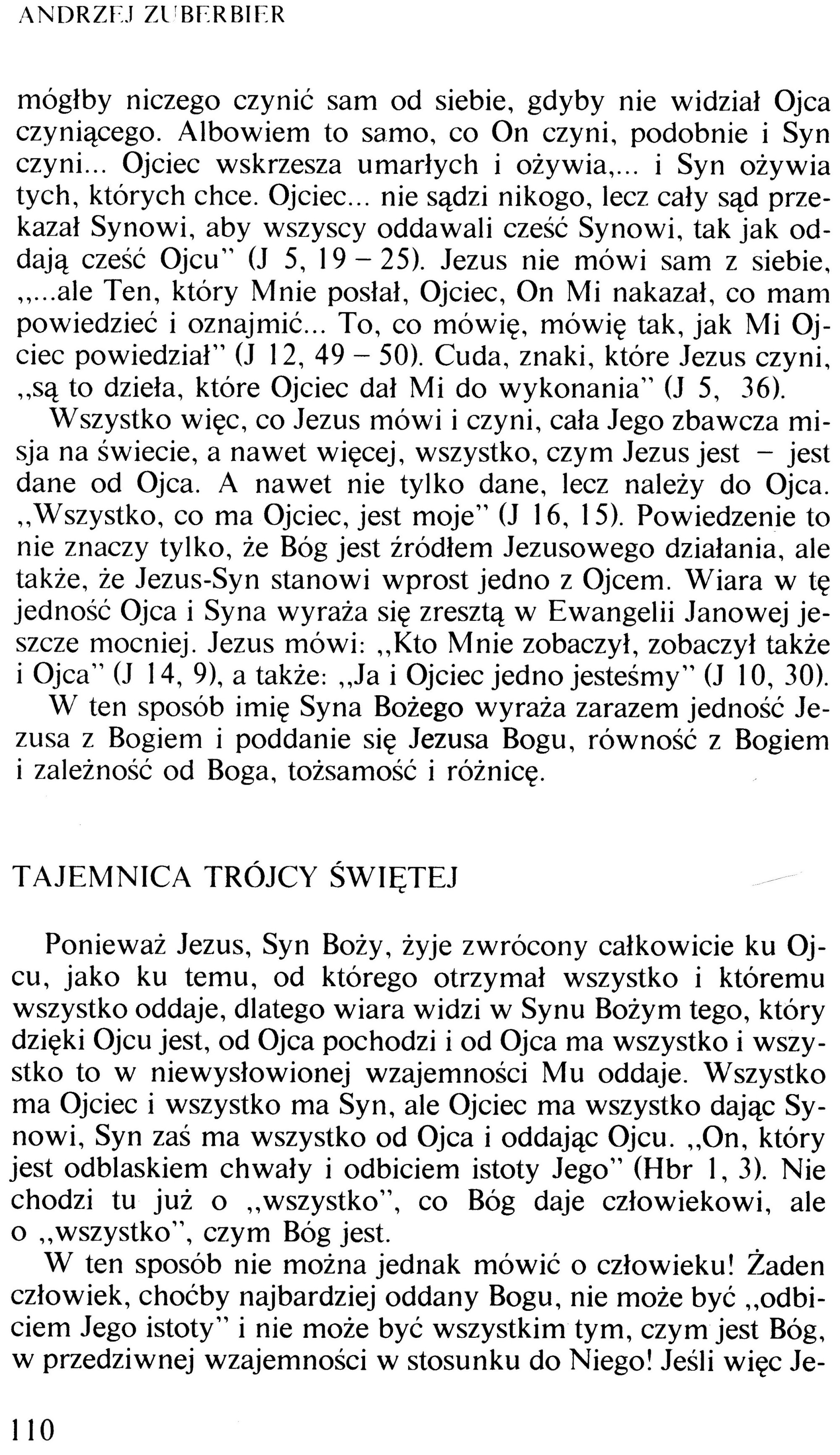 Wierzę ks. Andrzej Zuberbier