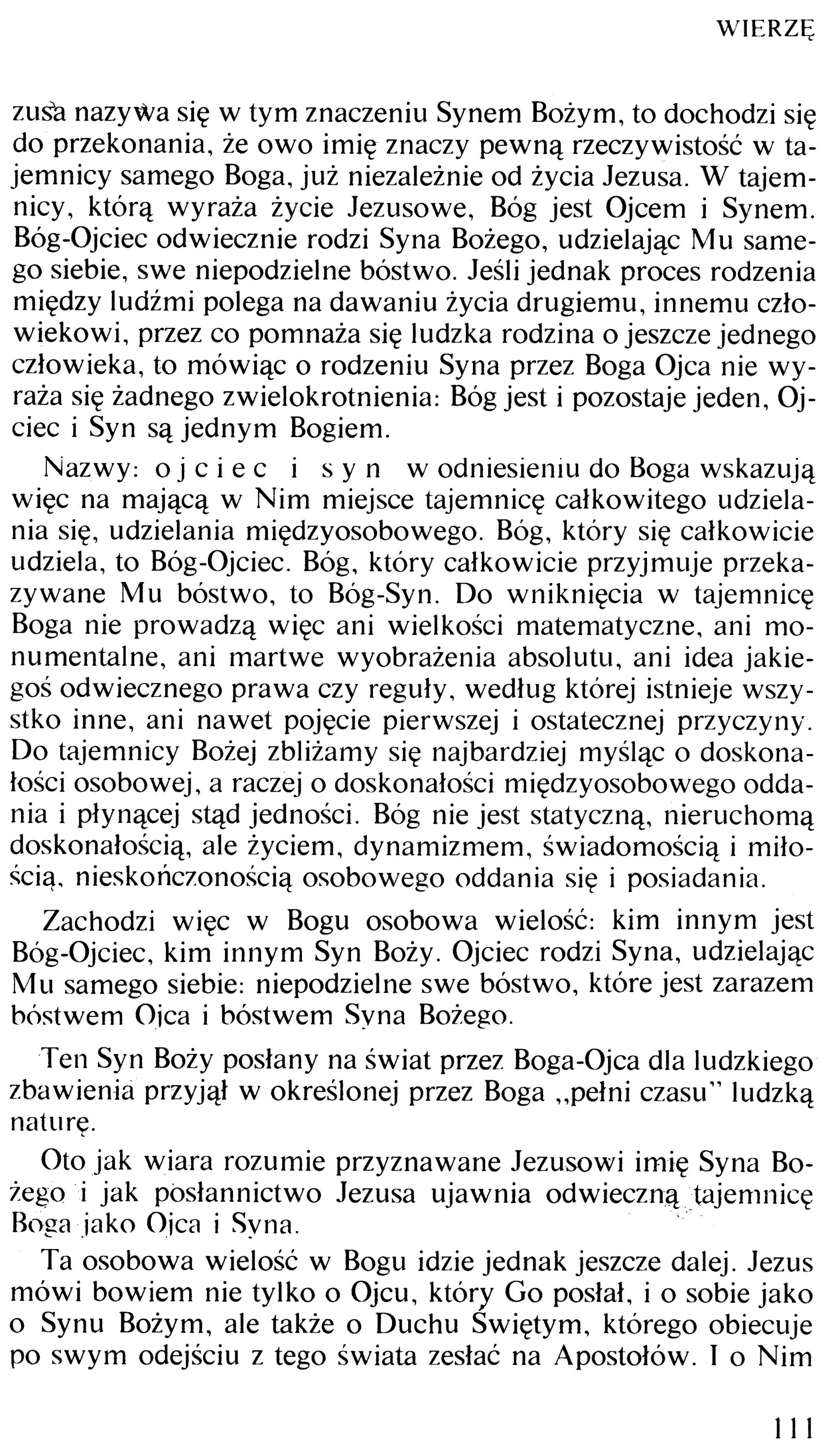Wierzę ks. Andrzej Zuberbier