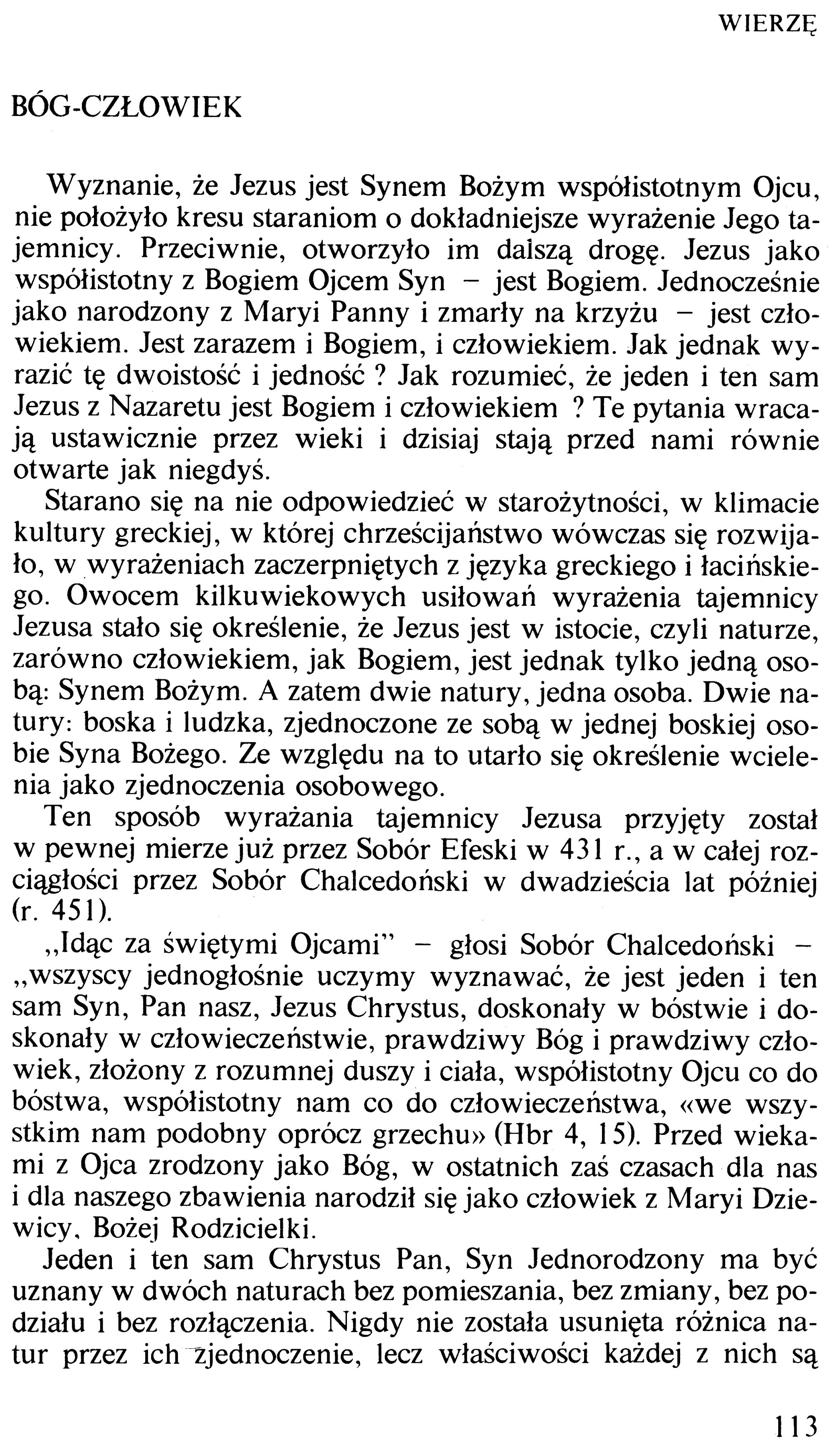 Wierzę ks. Andrzej Zuberbier