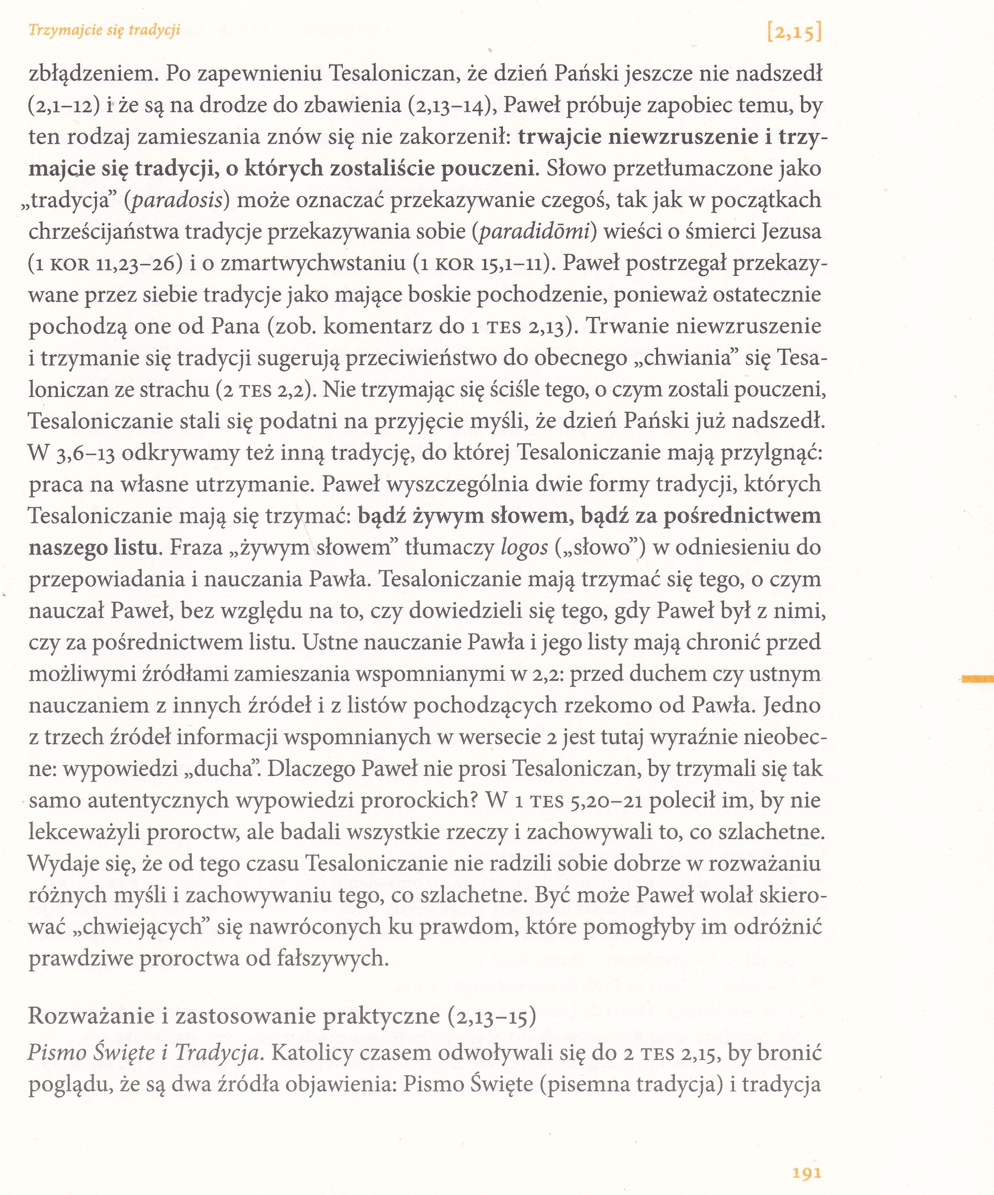 Pierwszy i Drugi List do Tesaloniczan, wyd. W Drodze