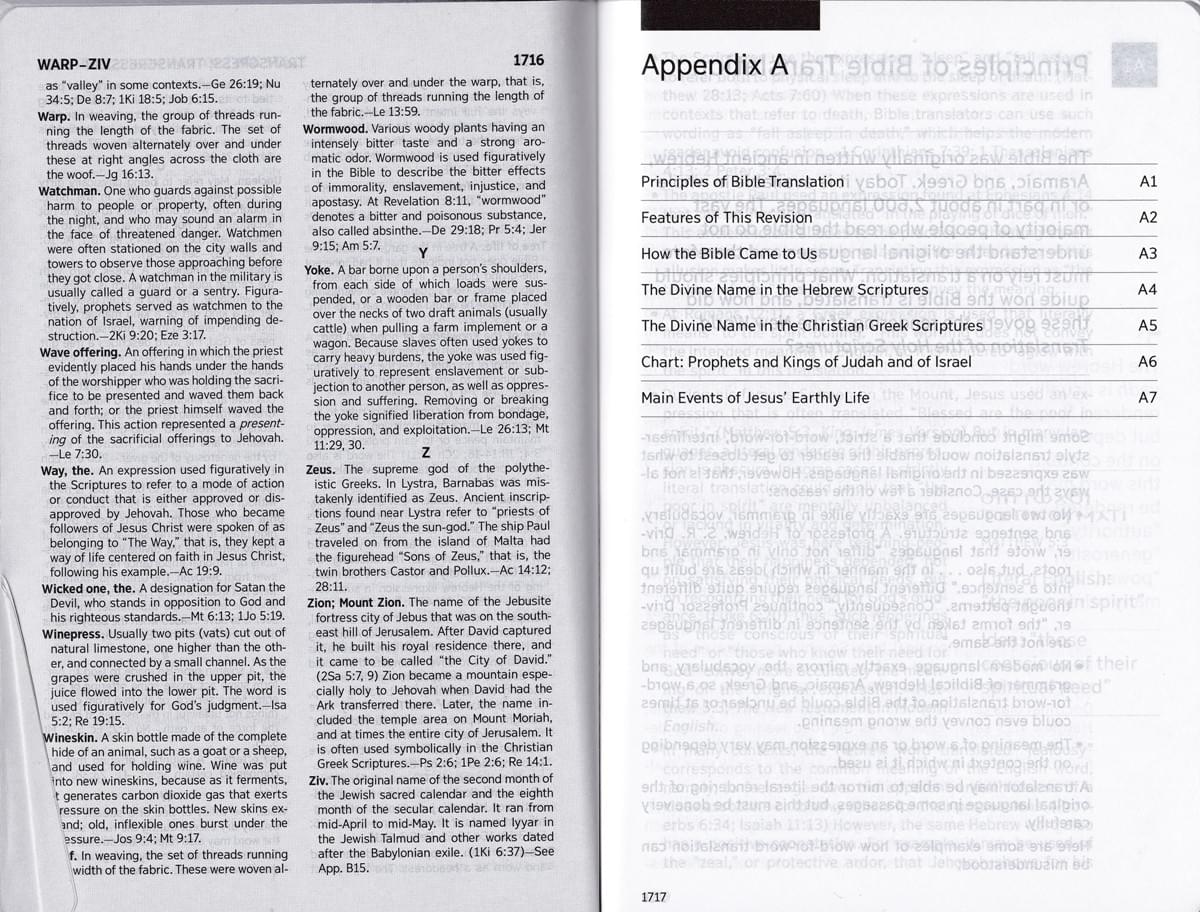 The New World Translation of the Holy Scriptures