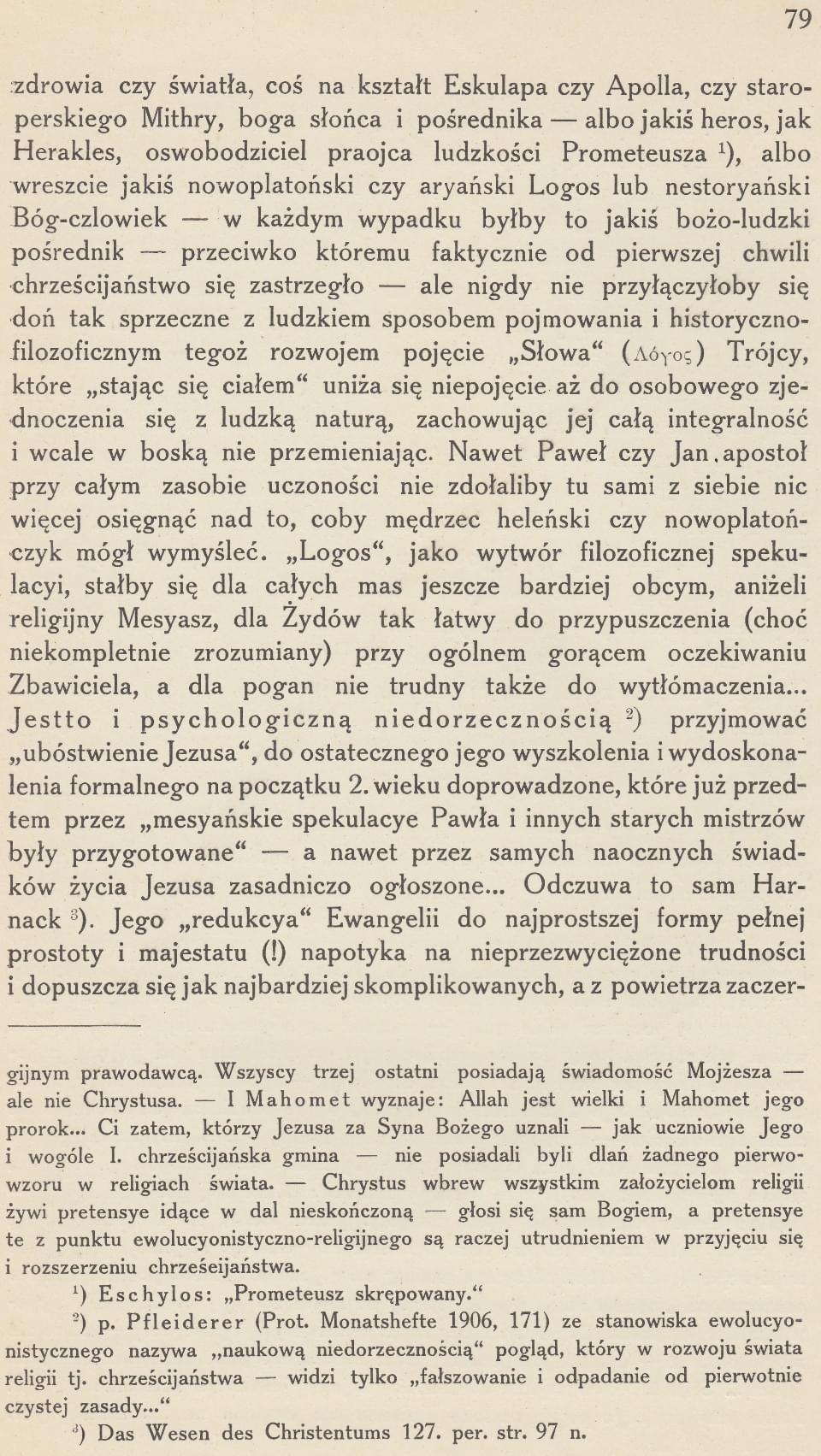 Bóstwo Chrystusa istotą Ewangelii