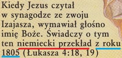Imię Boże, które pozostanie na zawsze