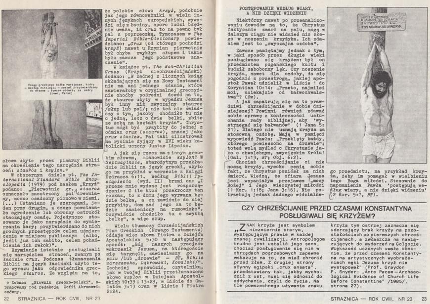 Strażnica 1987 Nr 23
