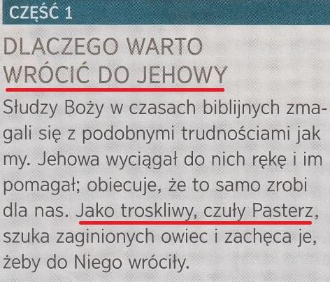 Wróć do Jehowy