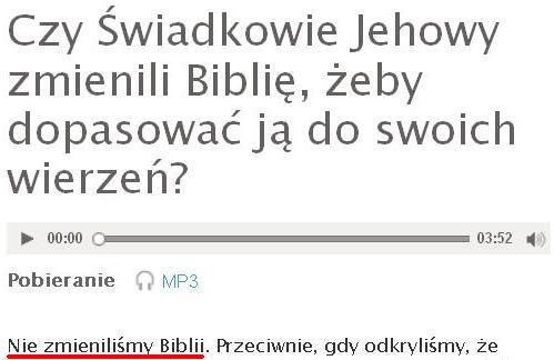Świadkowie Jehowy w internecie